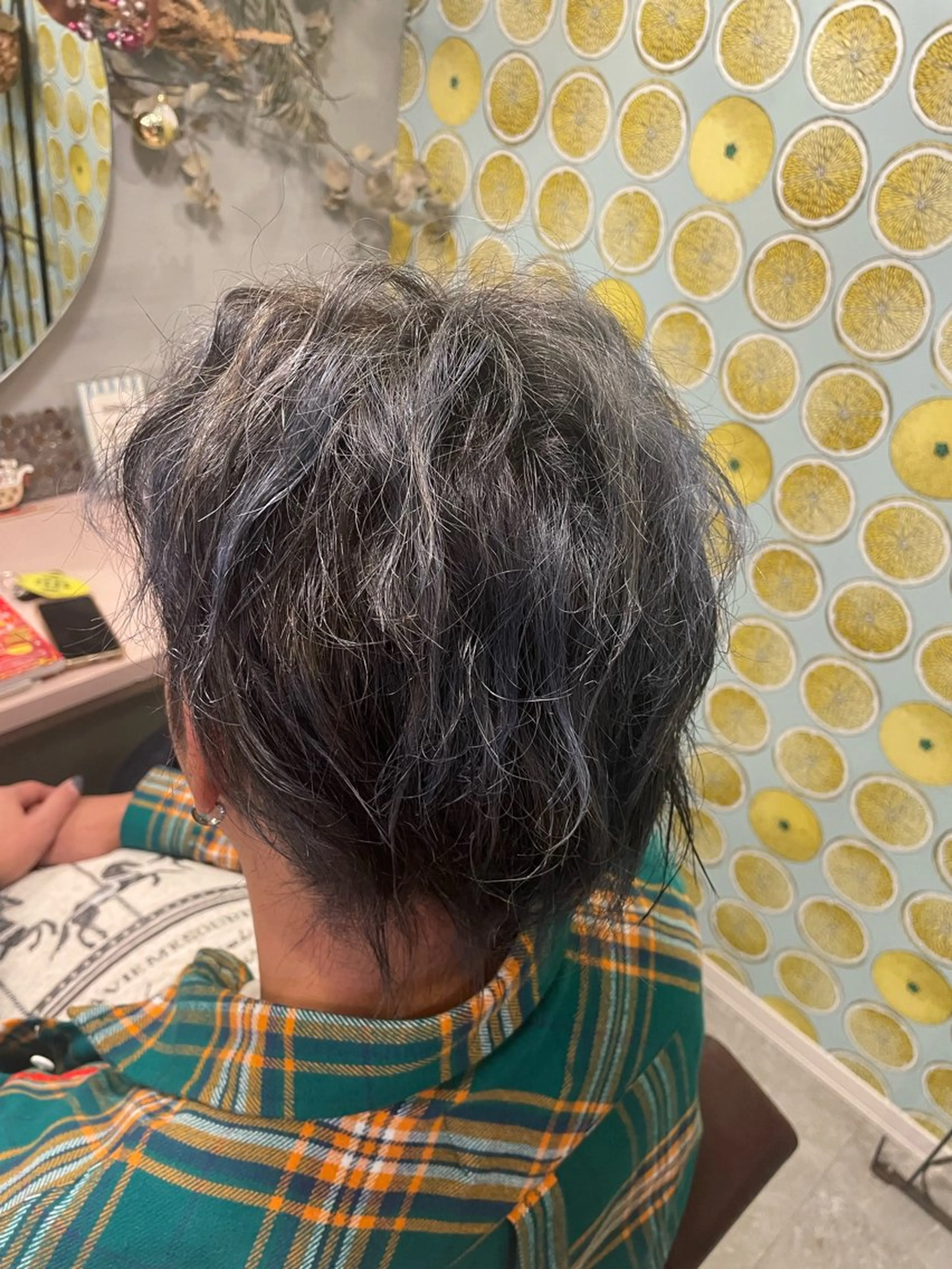 ショート ハイライト hair  make echo所属・hair make echo滿木あい花のヘアスタイル