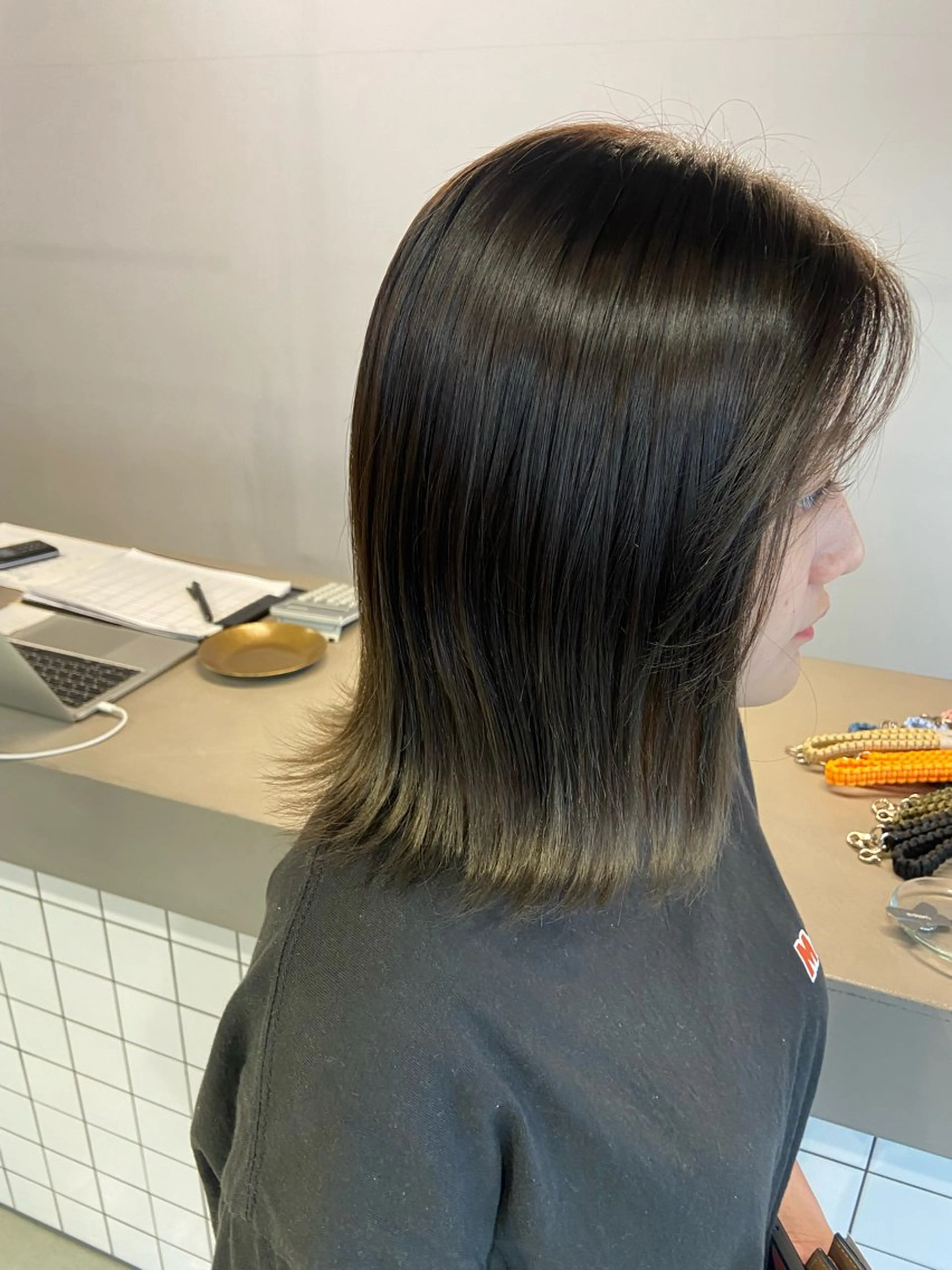 ミディアム haruki所属・. nozomiのヘアスタイル