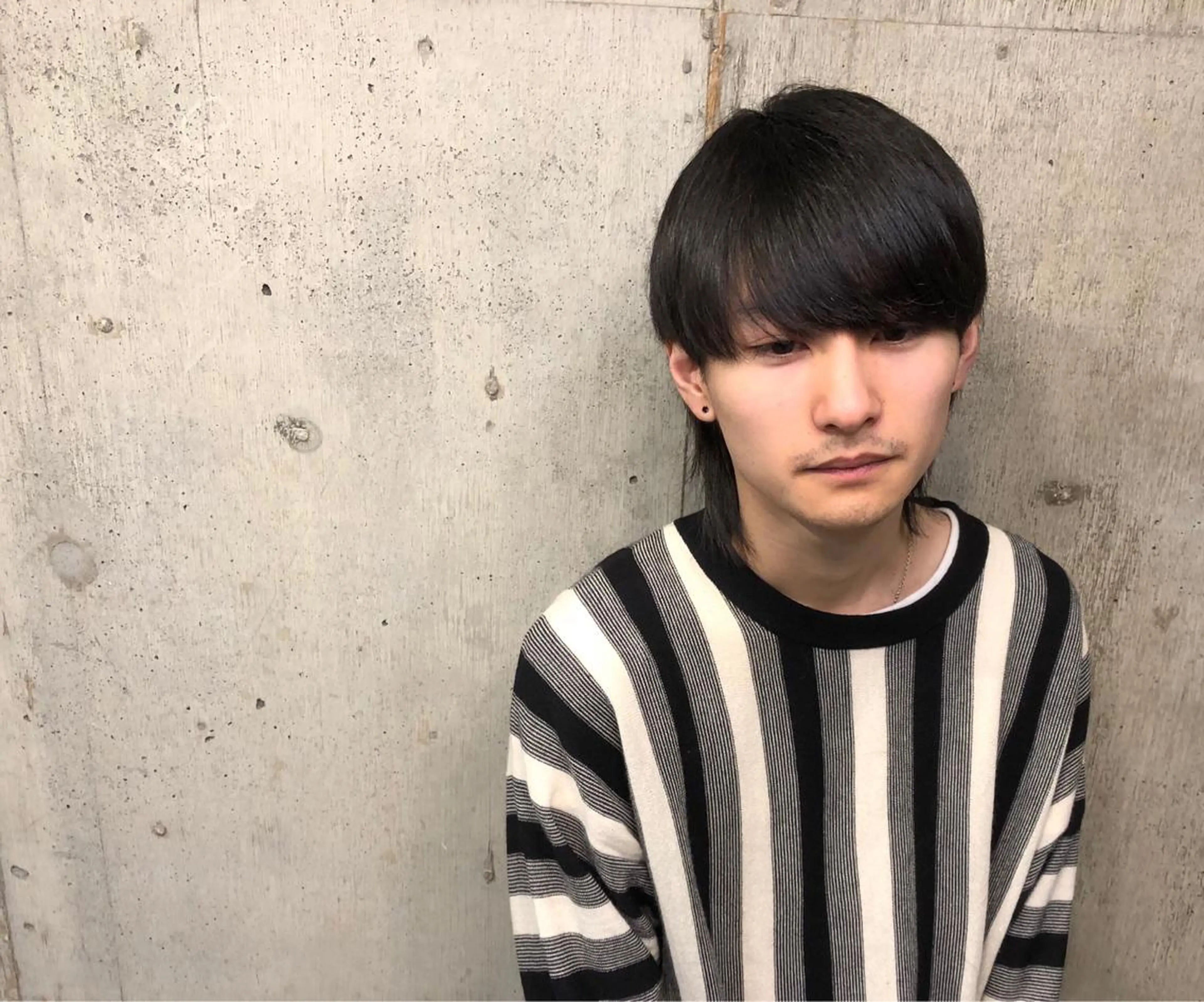 メンズ マッシュ メンズウルフカット ウルフカット カット STRINGS 下北沢所属・【メンズ特化】 金子諒磨のヘアスタイル