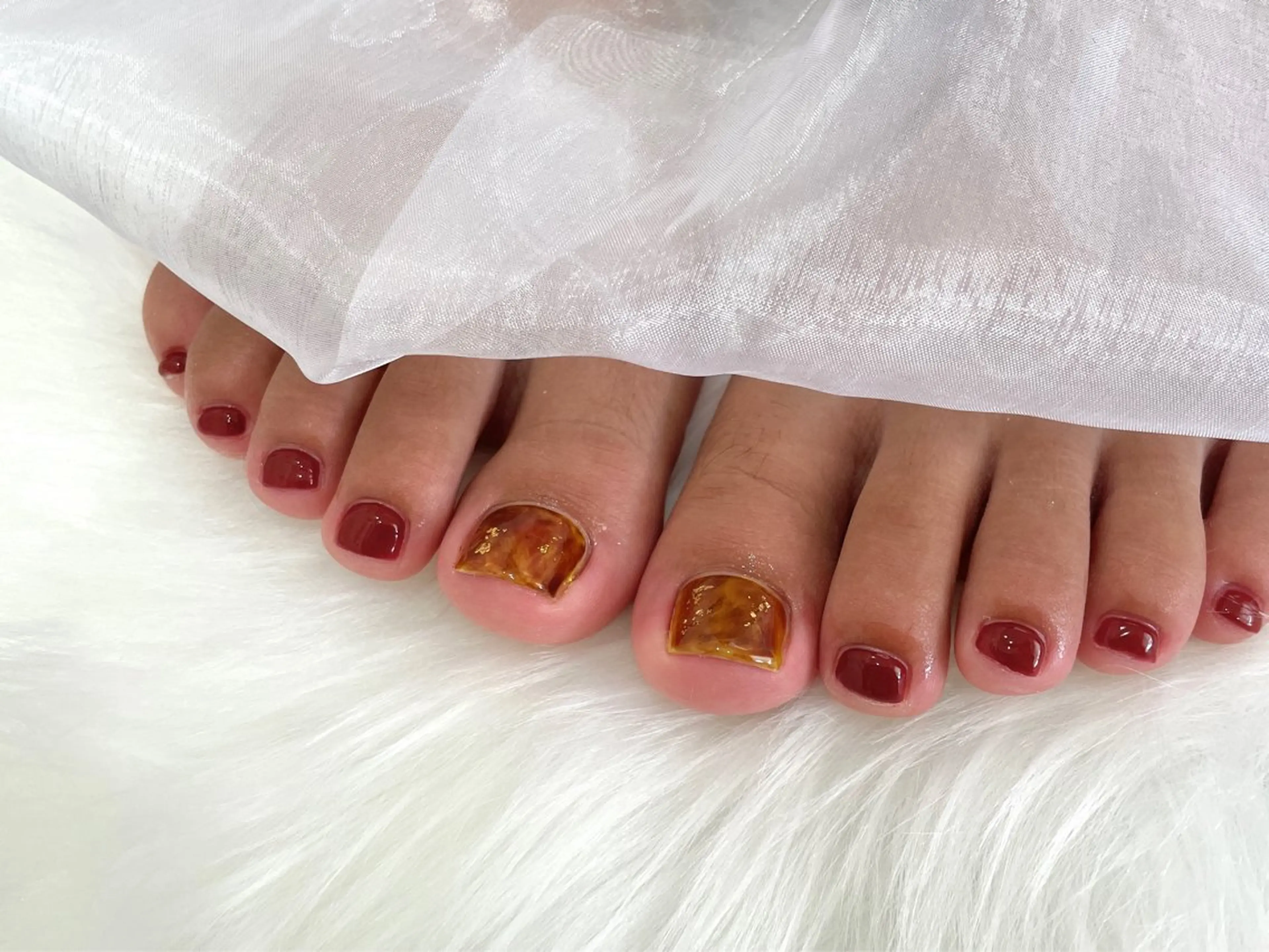 ネイル フットネイル Neige所属・Neige 𓂃 aiのネイルデザイン