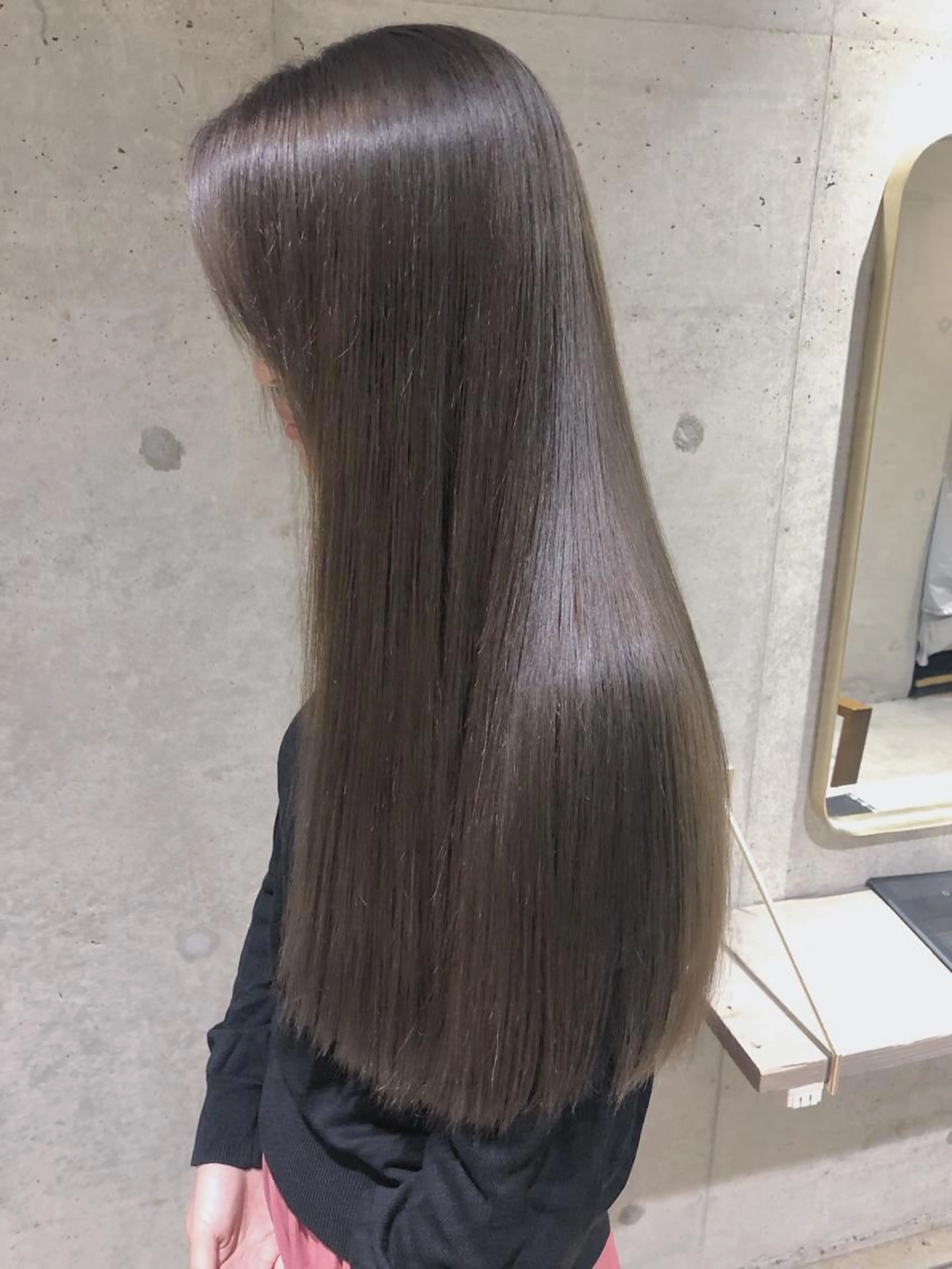 🌸髪質改善🌸カット+縮毛強制+高級トリートメントの写真