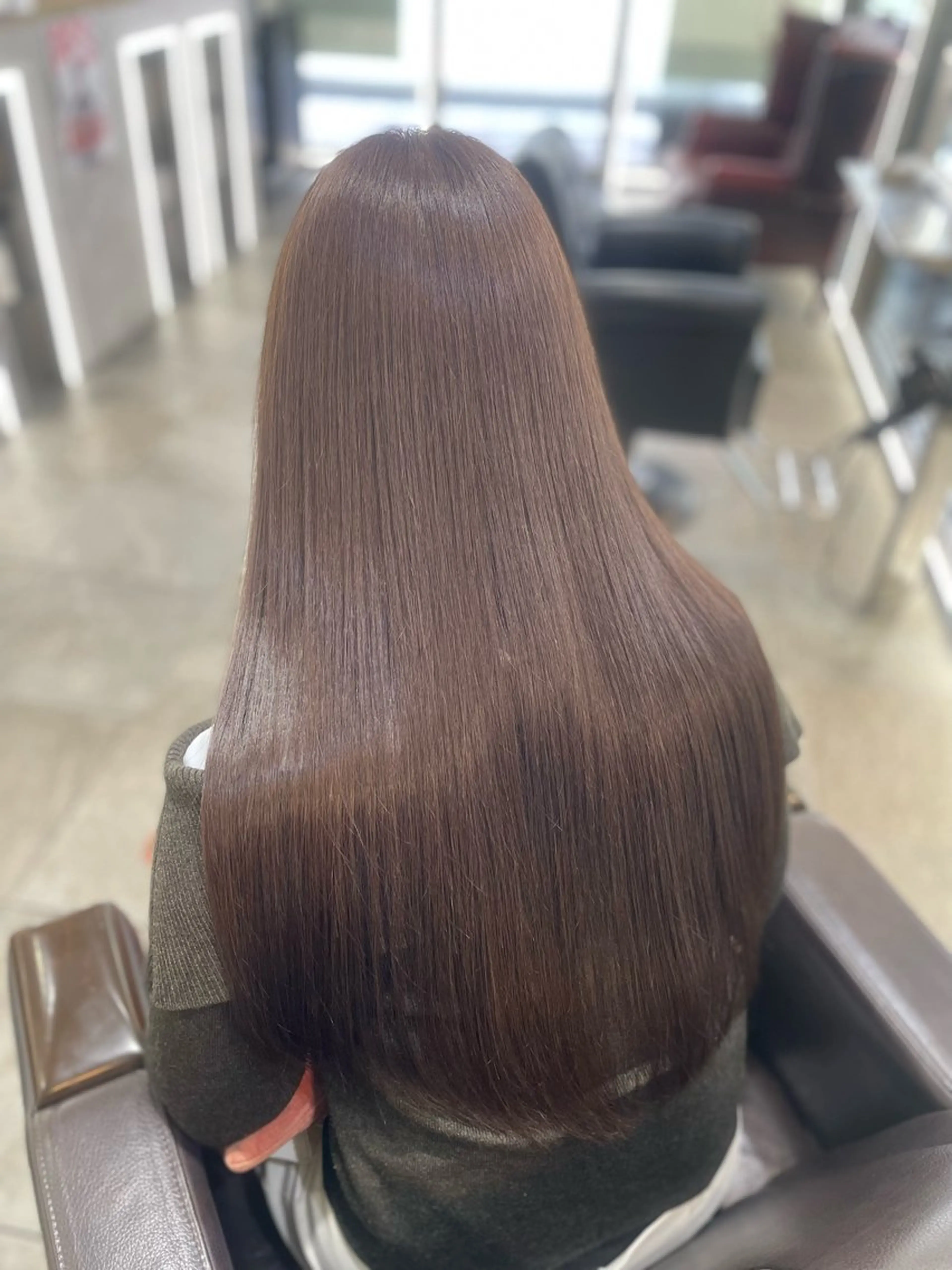 ロング ヘアカラー lift by mag所属・ユナ ナチュラル／透明感のヘアスタイル