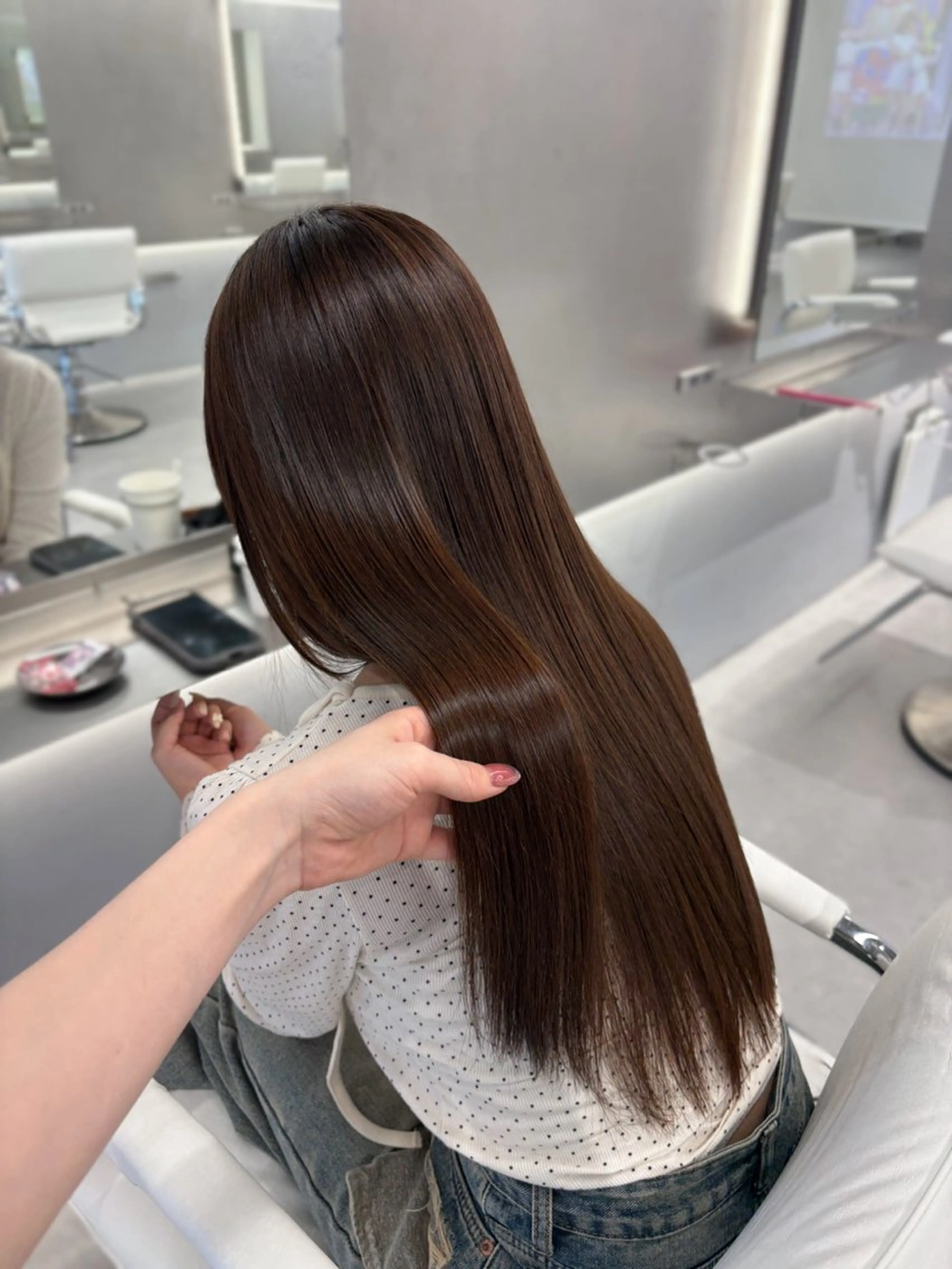 ロング Lei miu所属・ユウカ 千葉駅 @lei_yuukaのヘアスタイル