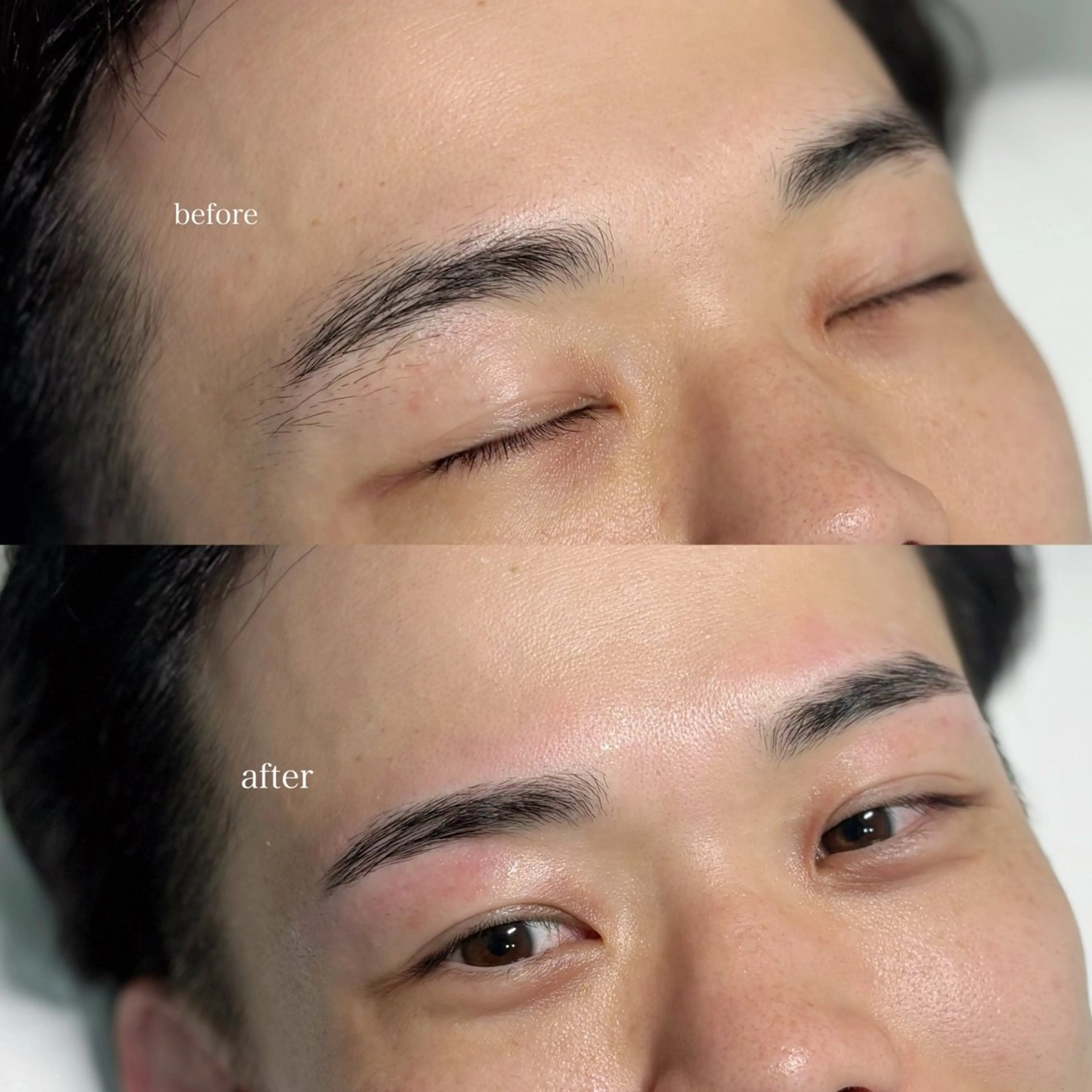 メンズ アイブロウ jiem5 𝐦𝐚𝐧𝐚🎀のマツエク・マツパデザイン