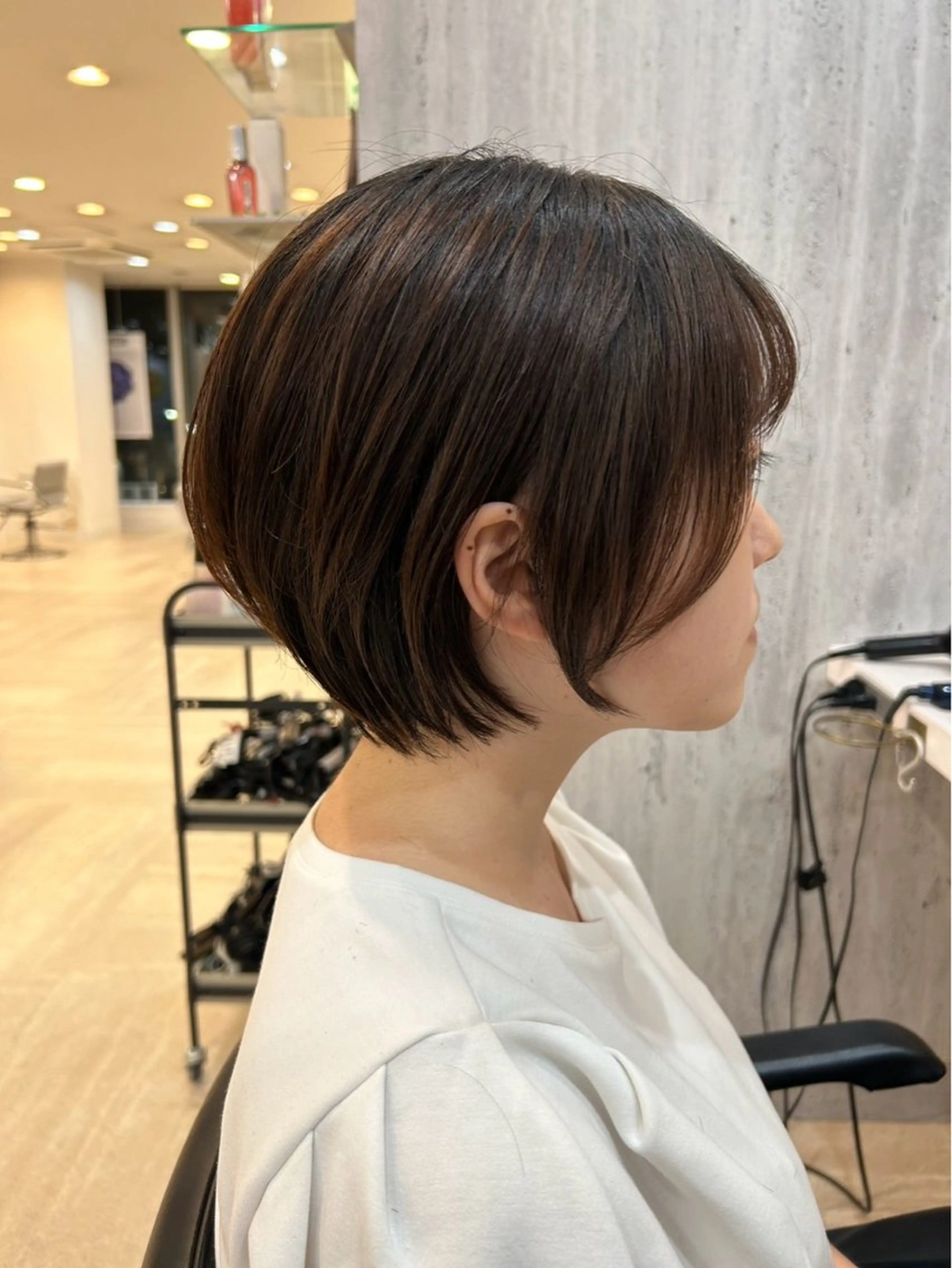 ✨️ショートカット➕曲がる縮毛矯正✨️の写真