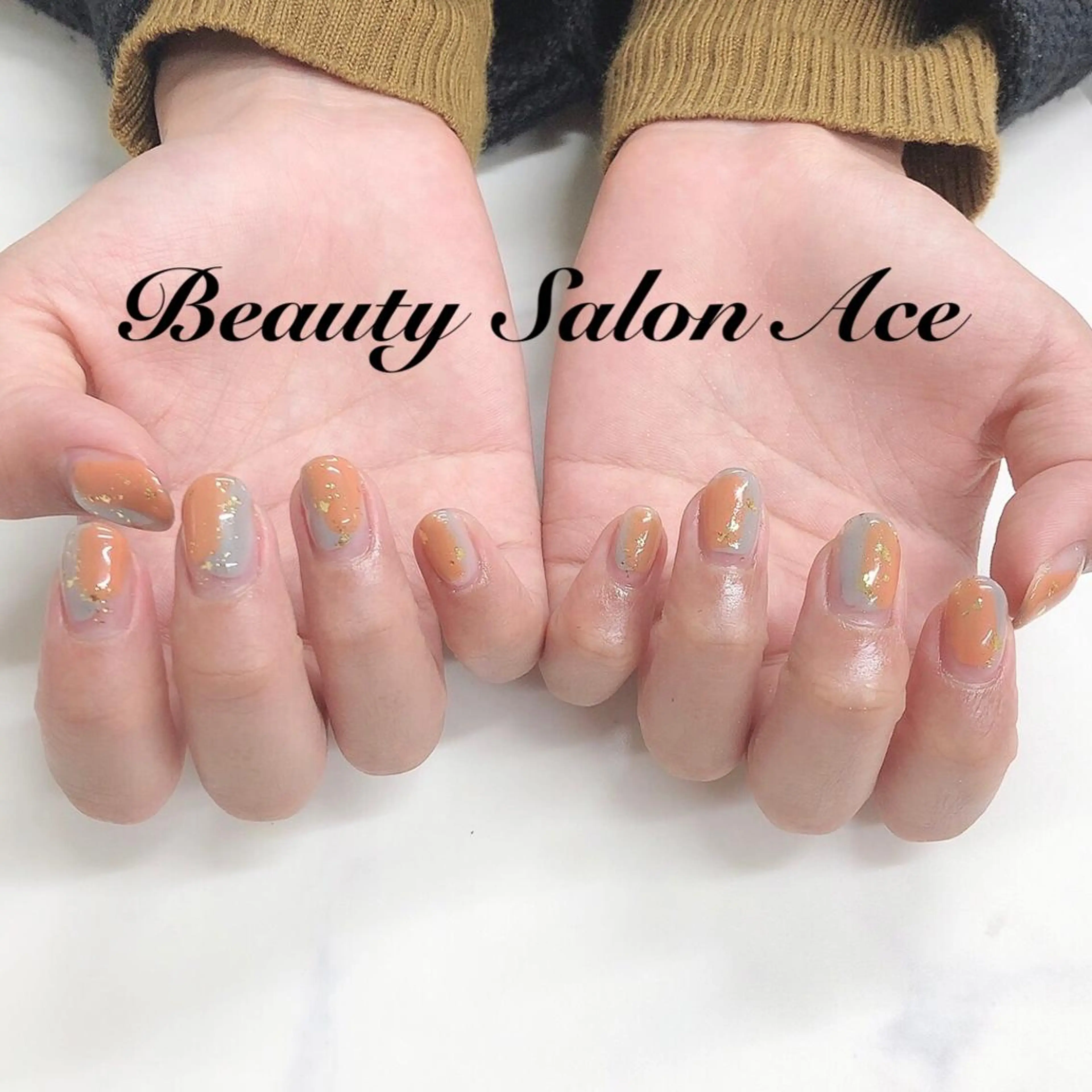 ネイル アートネイル 長さ出し ジェルネイル メンズネイル ニュアンスネイル Beauty Salon Ace（ネイルサロン　エース）所属・池袋フィルイン Ace♡長さだしのネイルデザイン