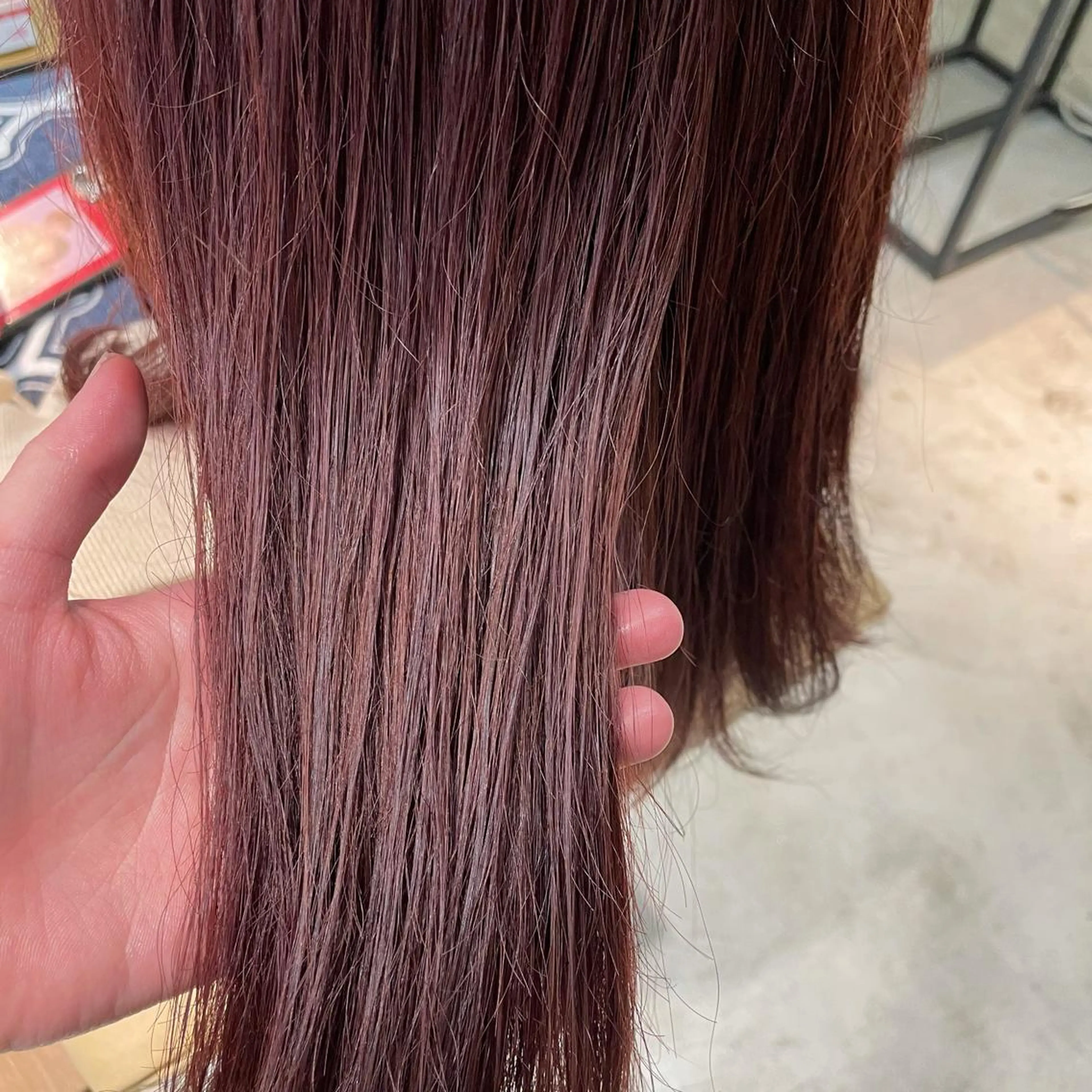 ミディアム カラー ヘアアレンジ カット ヘアカラー トリートメント ヘッドスパ なつき/艶ピンク/ girly hairのヘアスタイル