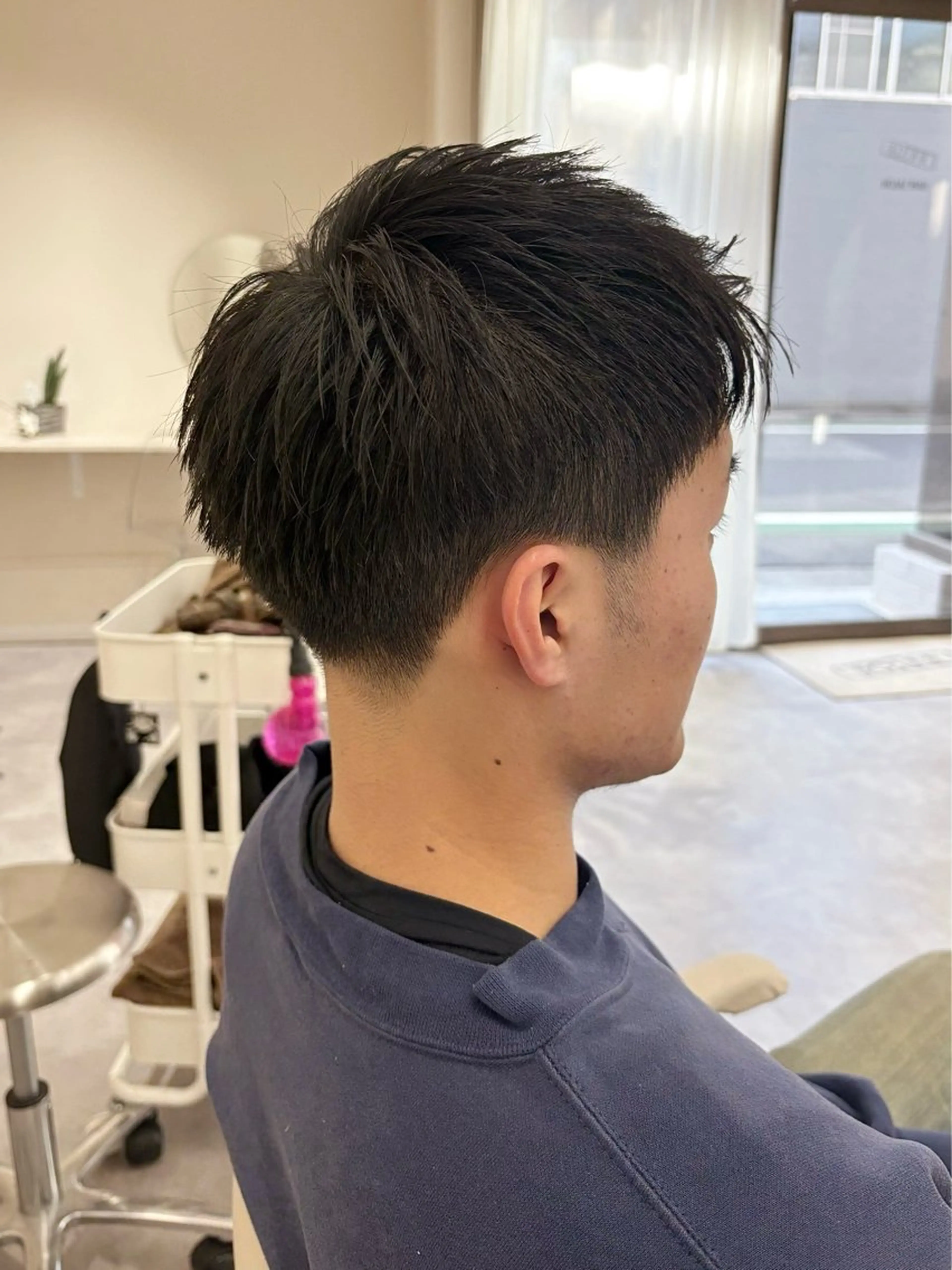 メンズ カット 増渕 駿介のヘアスタイル