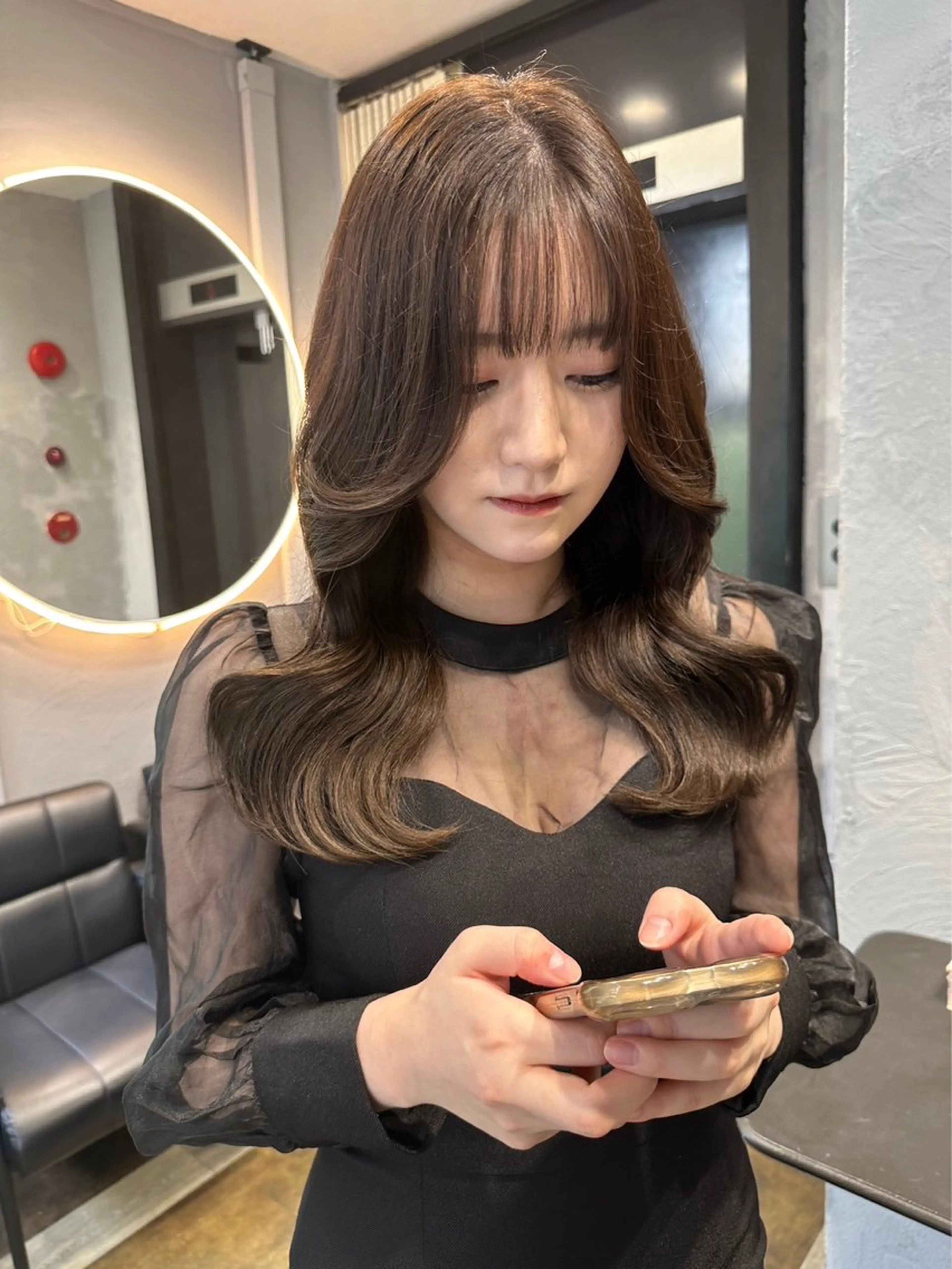 ミディアム Roi ofGiseLのヘアスタイル