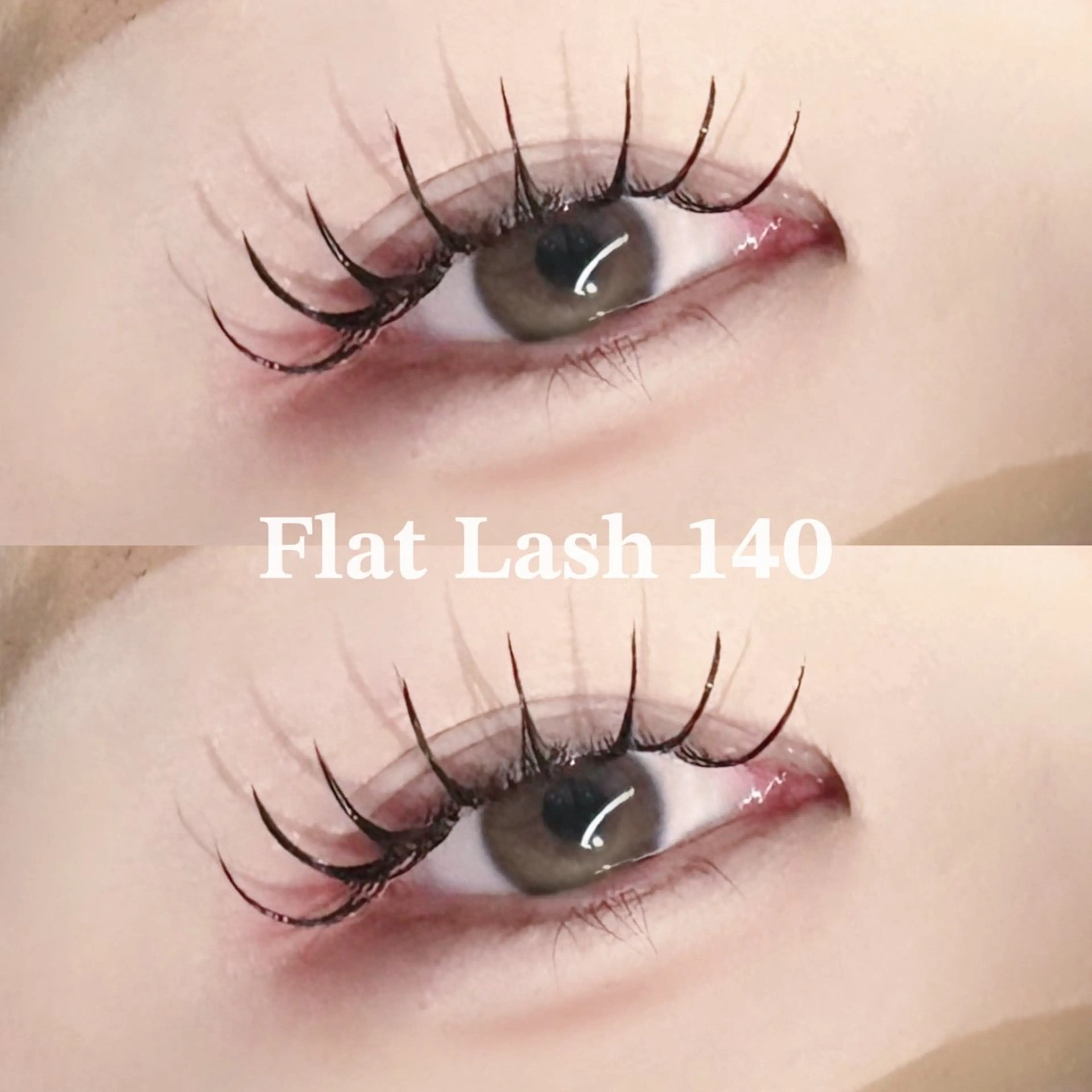 オフあり🙆🏻最高級フラットラッシュ 140本🩵ご新規様5300円/再来様5800円🪽ྀིの写真