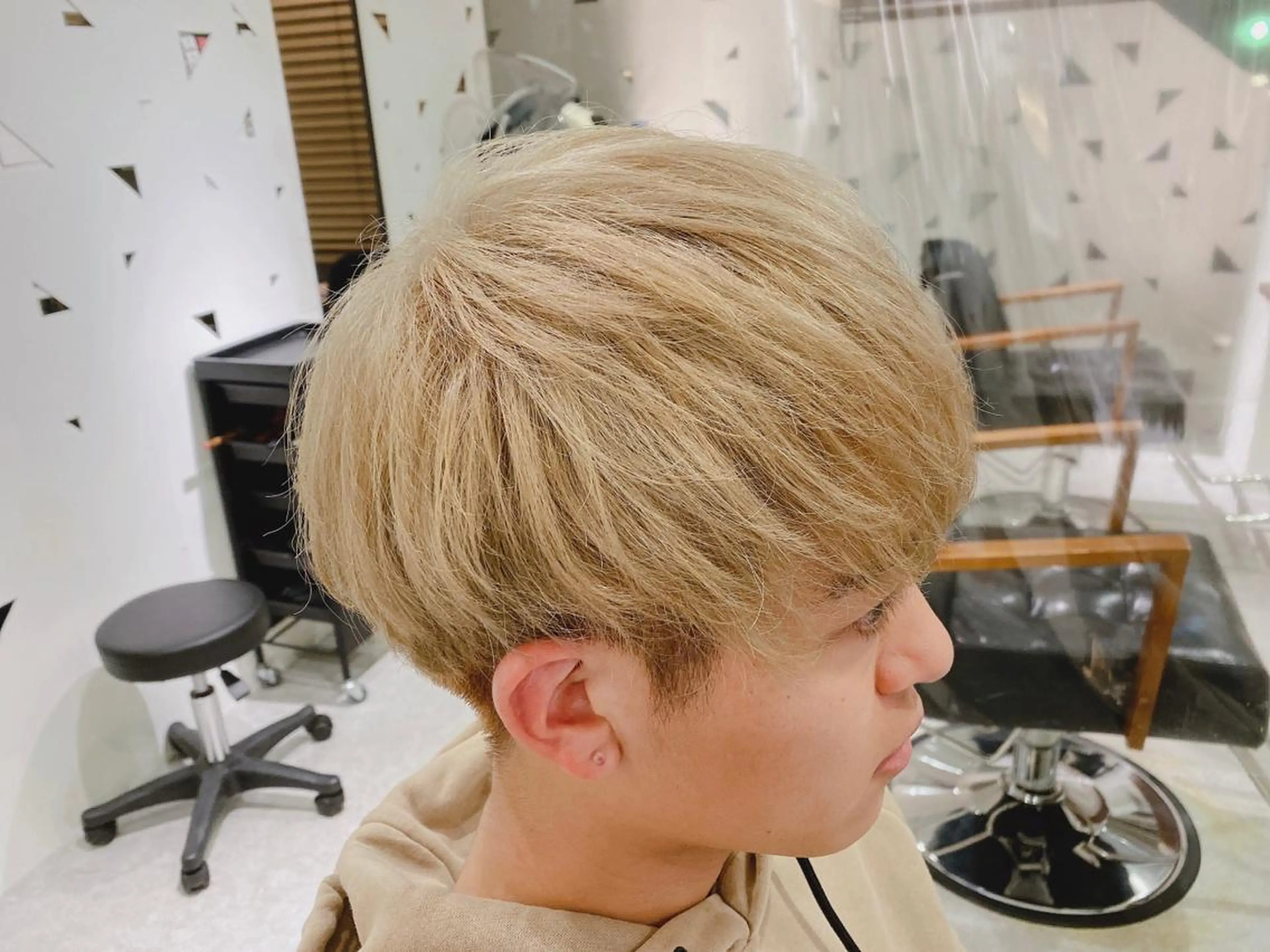 ショート カラー メンズ Rely 美空のヘアスタイル