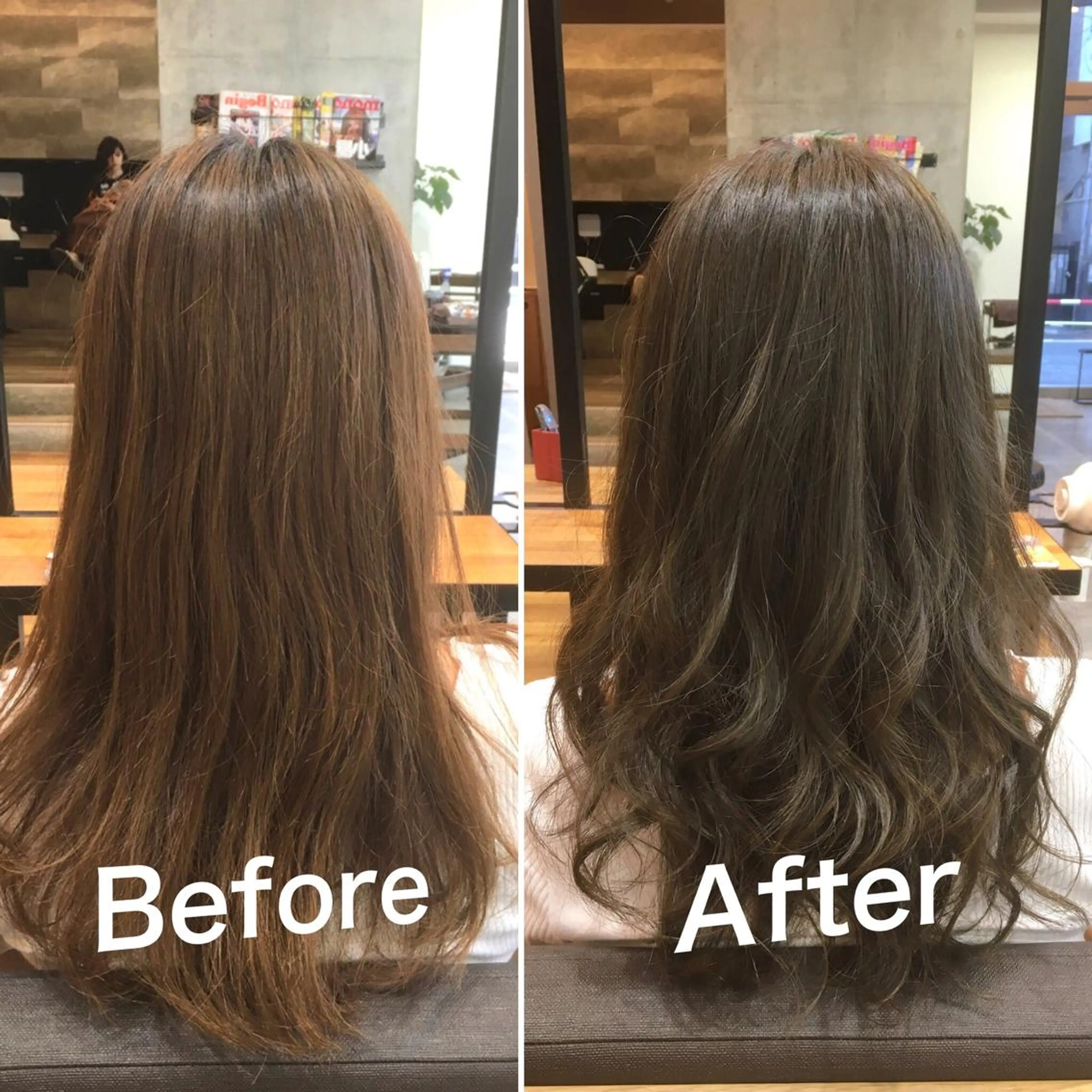 カラー アディクシーカラー オレンジ カット トリートメント 佐瀬竜矢PRIMAL /portのヘアスタイル