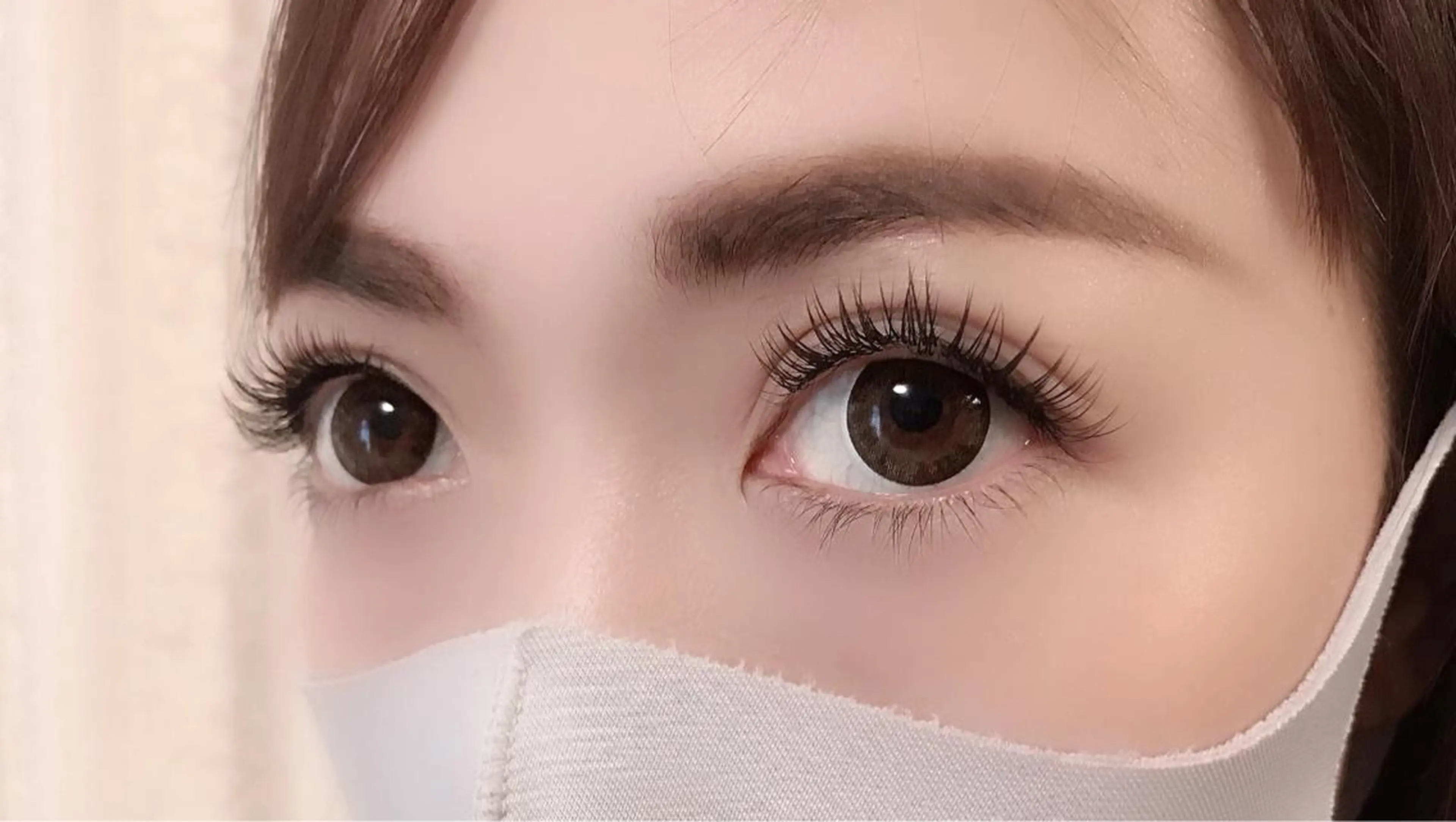 マツエク・マツパ カラーマツエク Fleur フルールのマツエク・マツパデザイン