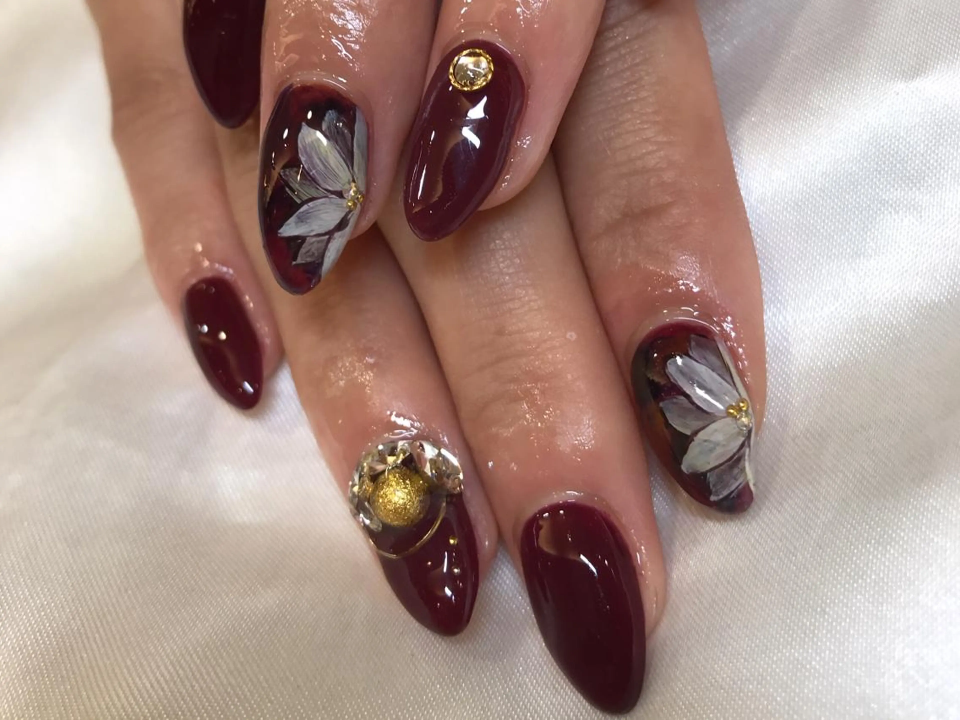 ネイル フラワーネイル ハンドネイル 中川 愛理のその他イメージ