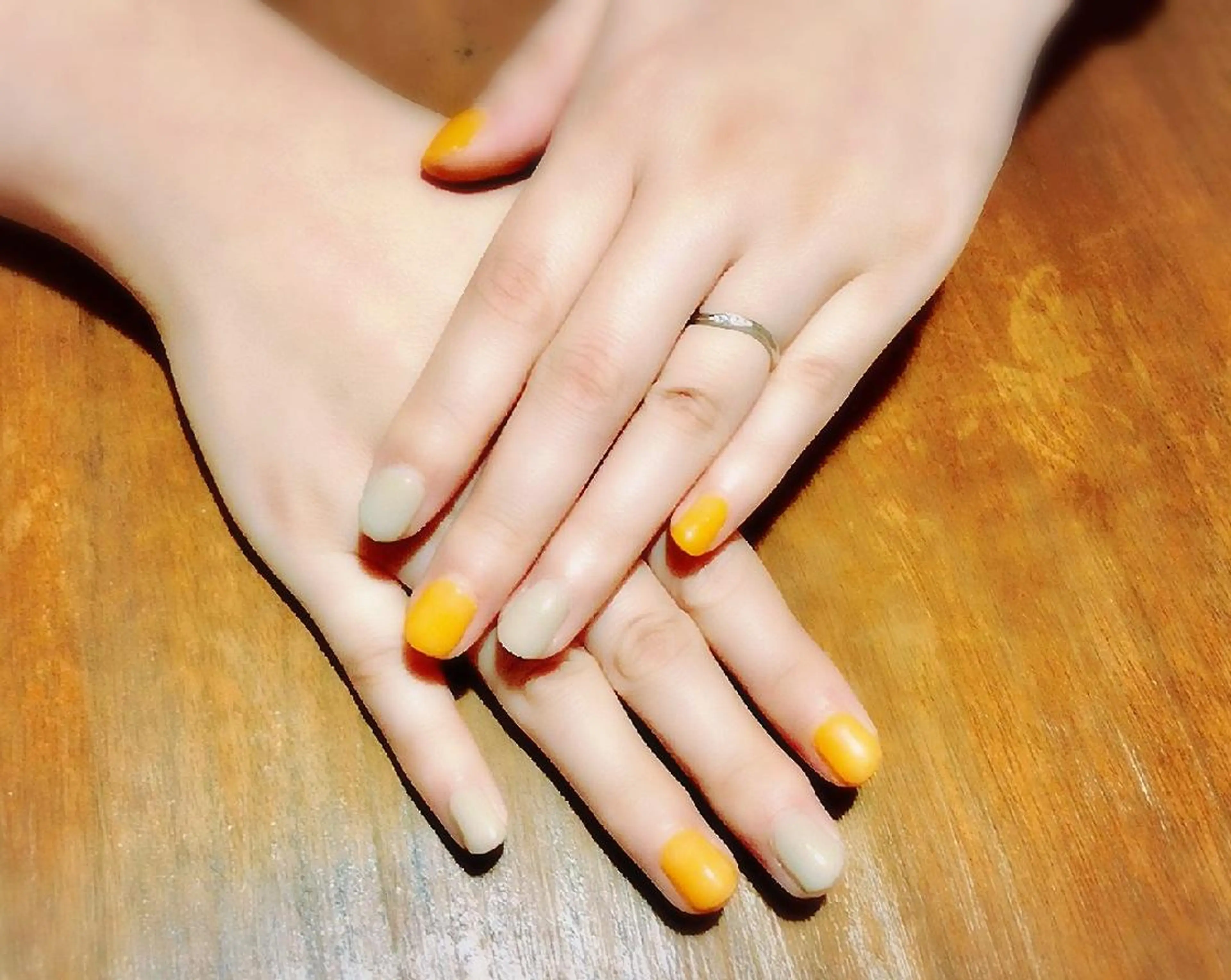 ネイル ワンカラーネイル ひだか あいこのネイルデザイン