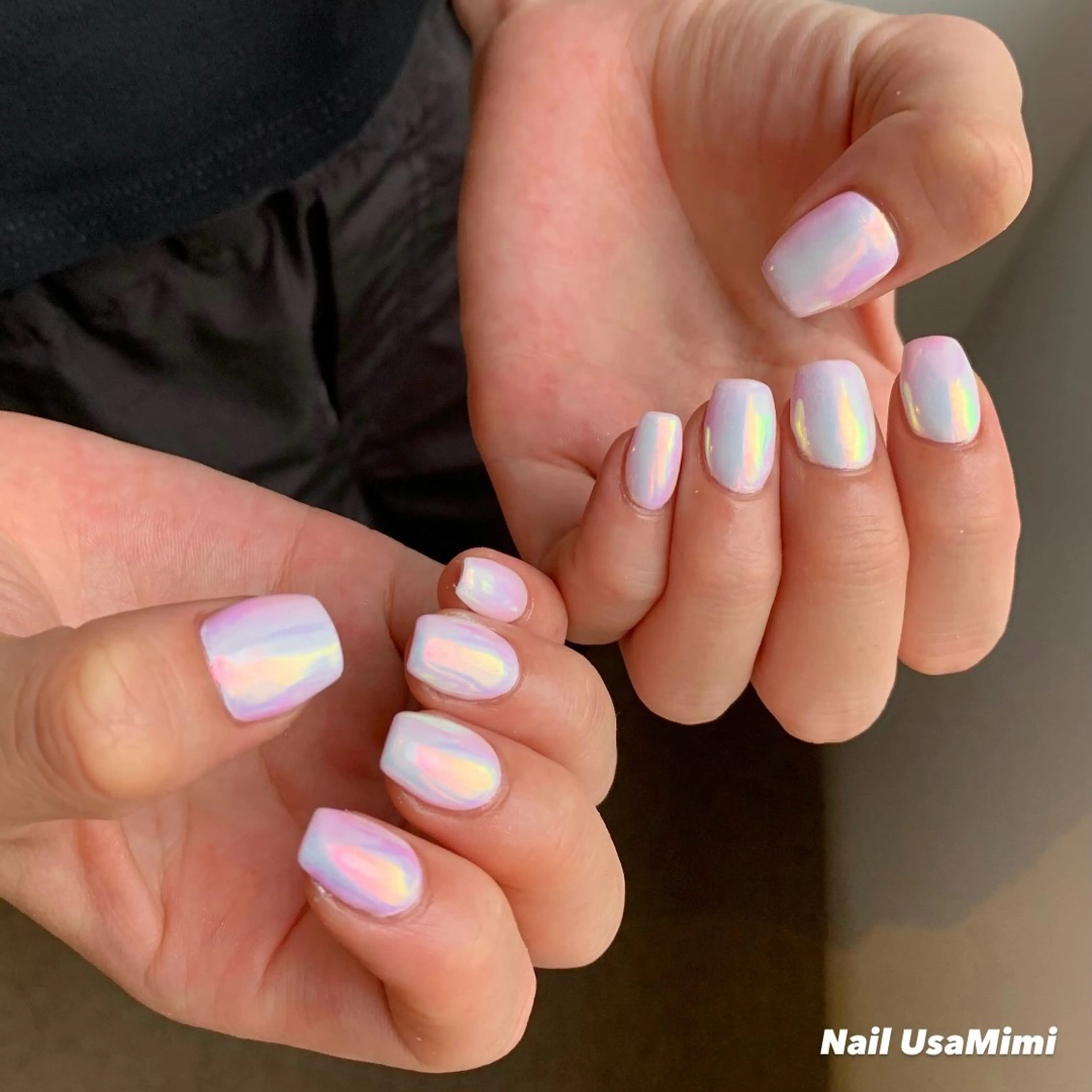 ネイル オーロラネイル ハンドネイル NAIL DOT STUDIO堺筋本町のネイルデザイン