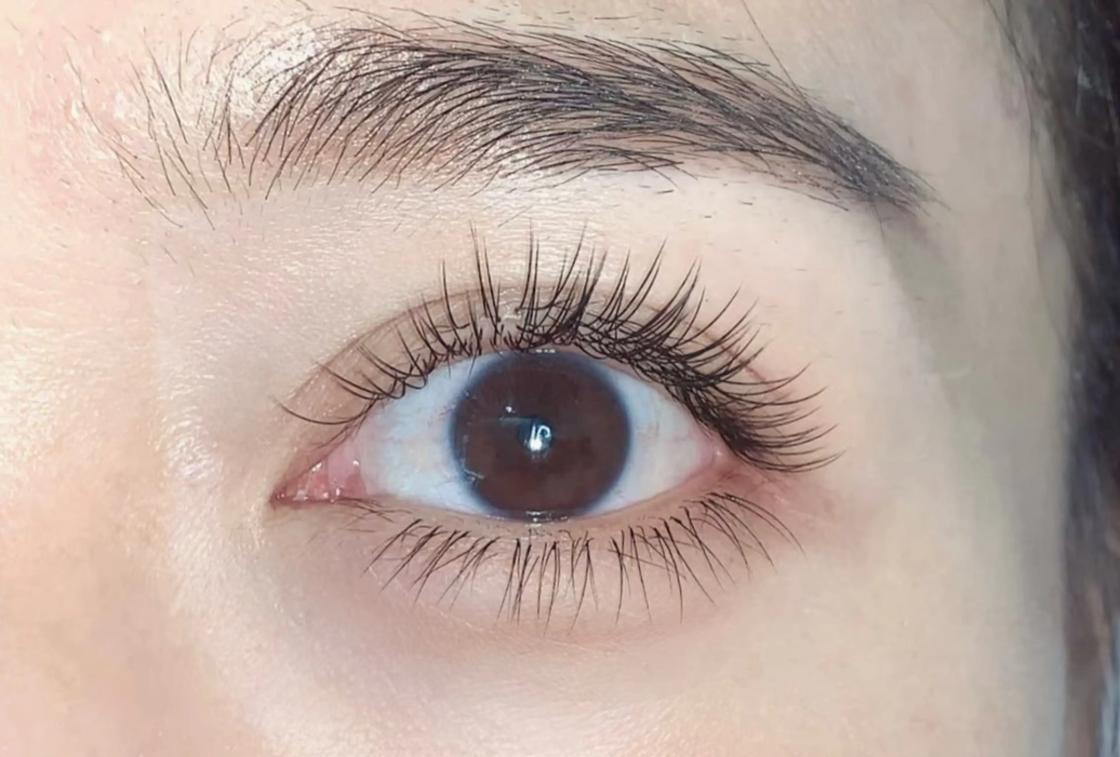 マツエク・マツパ Cカール フラットラッシュ ナチュラル マツエク ワンホンデザイン 専門店のマツエク・マツパデザイン