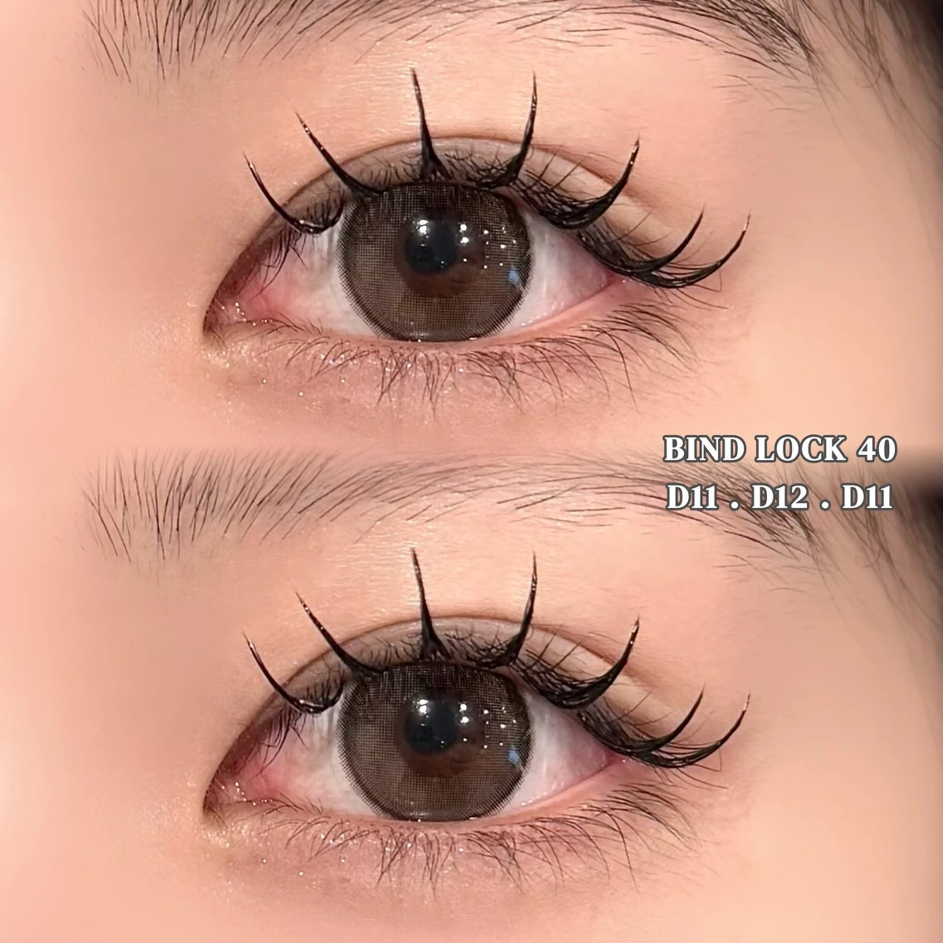 マツエク・マツパ バインドロック 束感まつ毛 マツエク ＊OLIVIA池袋 ＊長友のマツエク・マツパデザイン