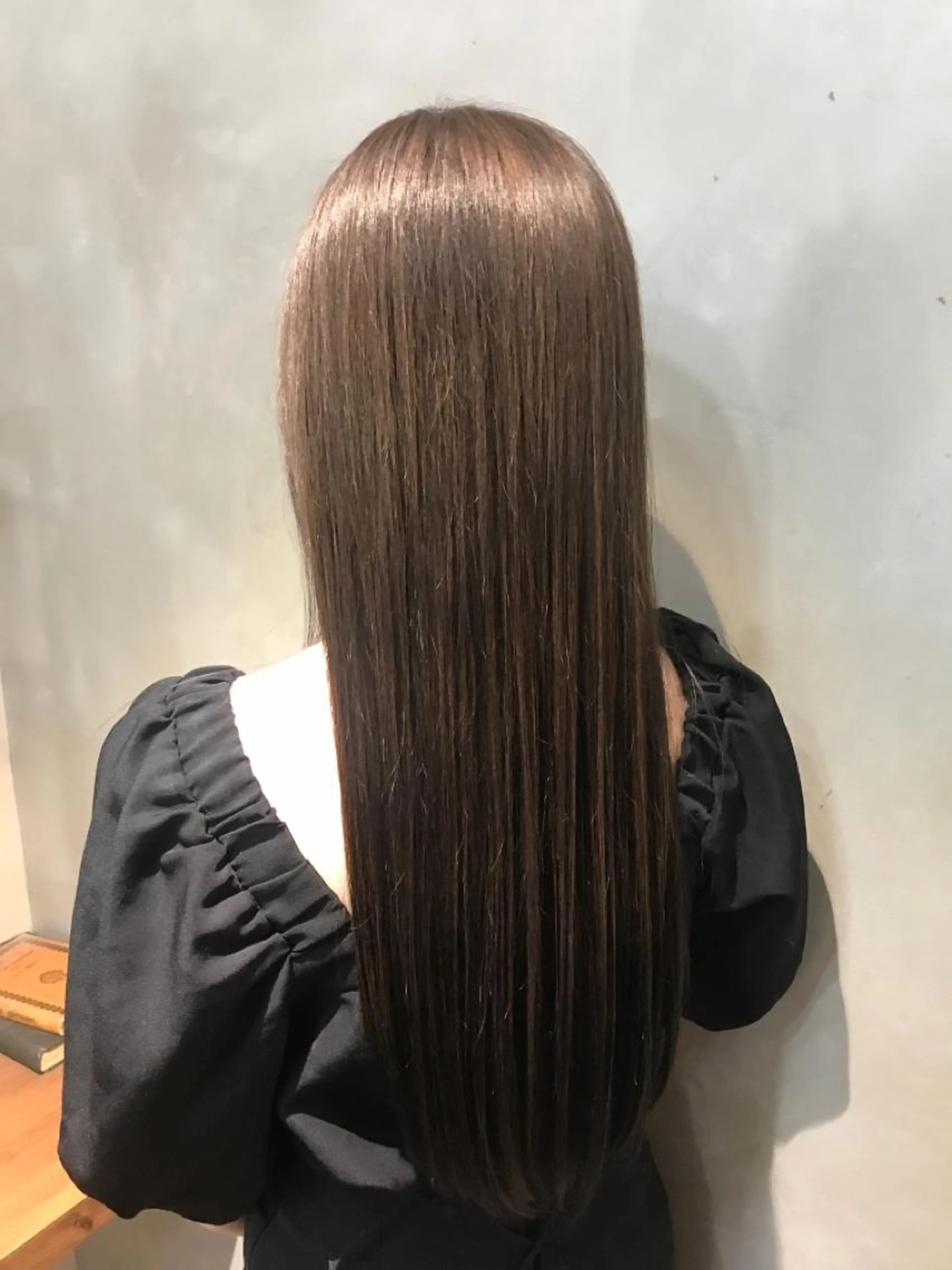 ✨ウル艶髪にしたい方専用✨デザインカット＋オーガニックカラー＋髪質改善トリートメントの写真