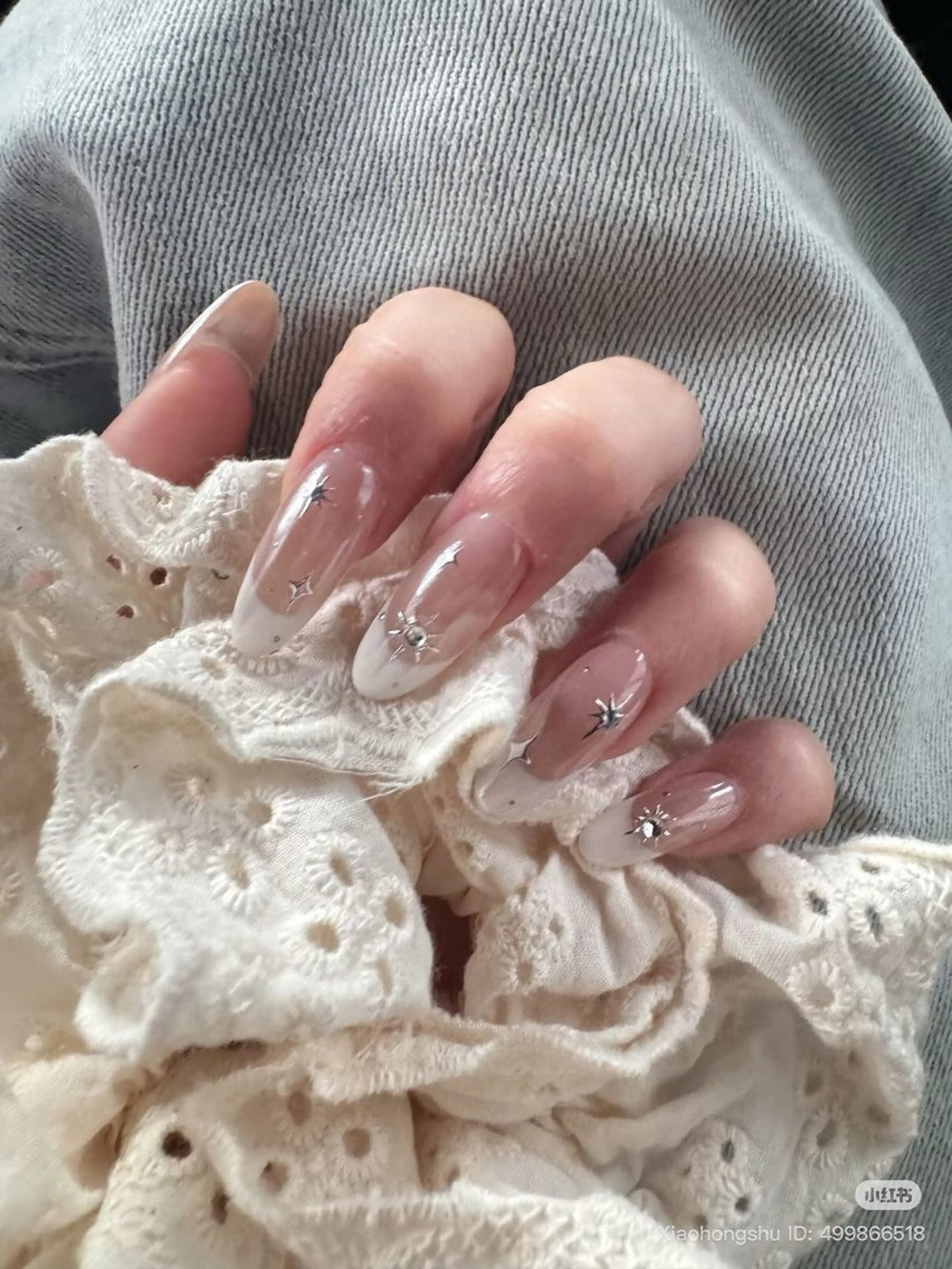 ネイル アートネイル フレンチネイル ジェルネイル 持ち込み ニュアンスネイル ハンドネイル ANA.CHUO 本川越店舗のネイルデザイン