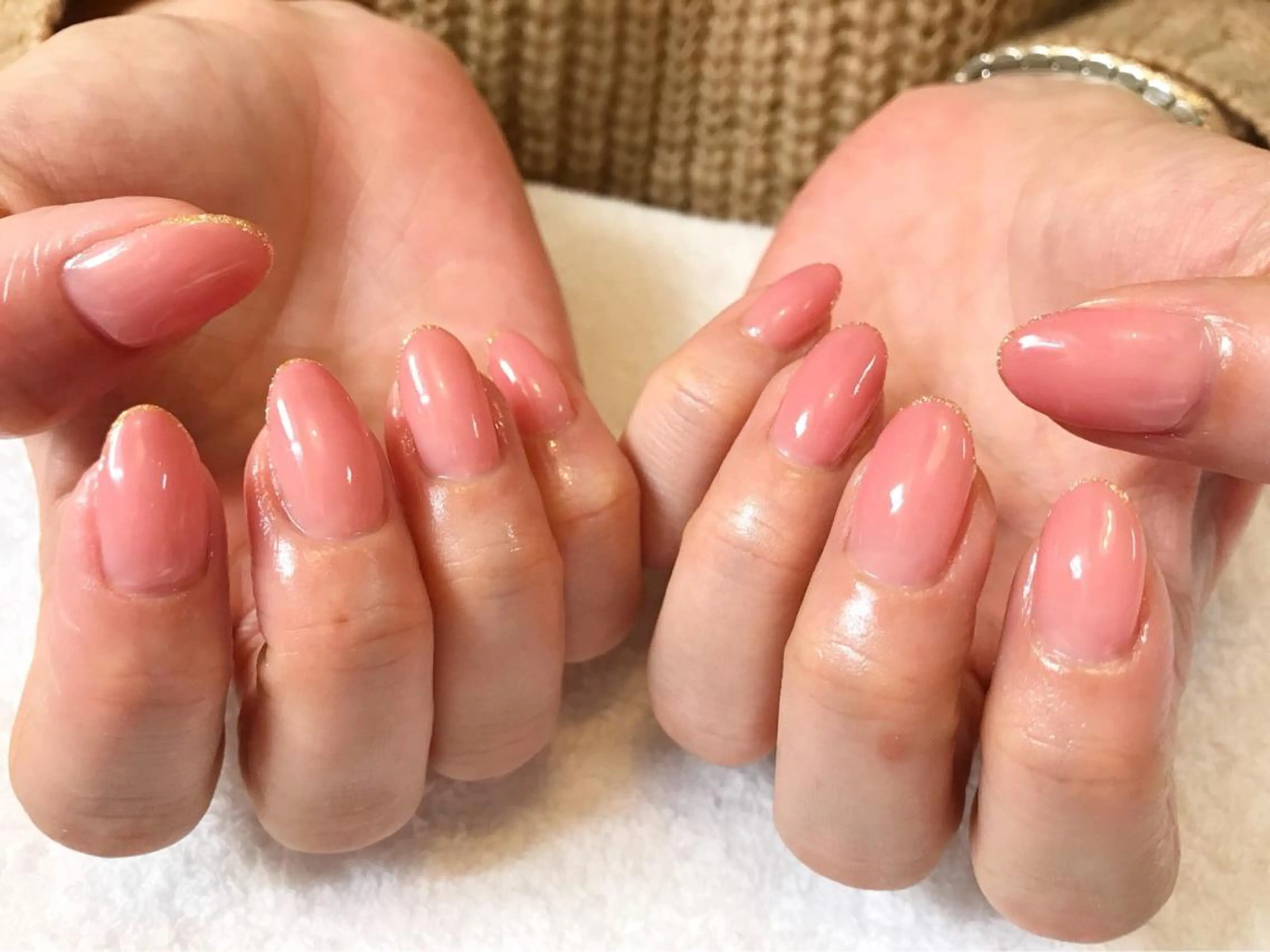 ネイル フレンチネイル ハンドネイル フットネイル GéRanium Harukaのネイルデザイン