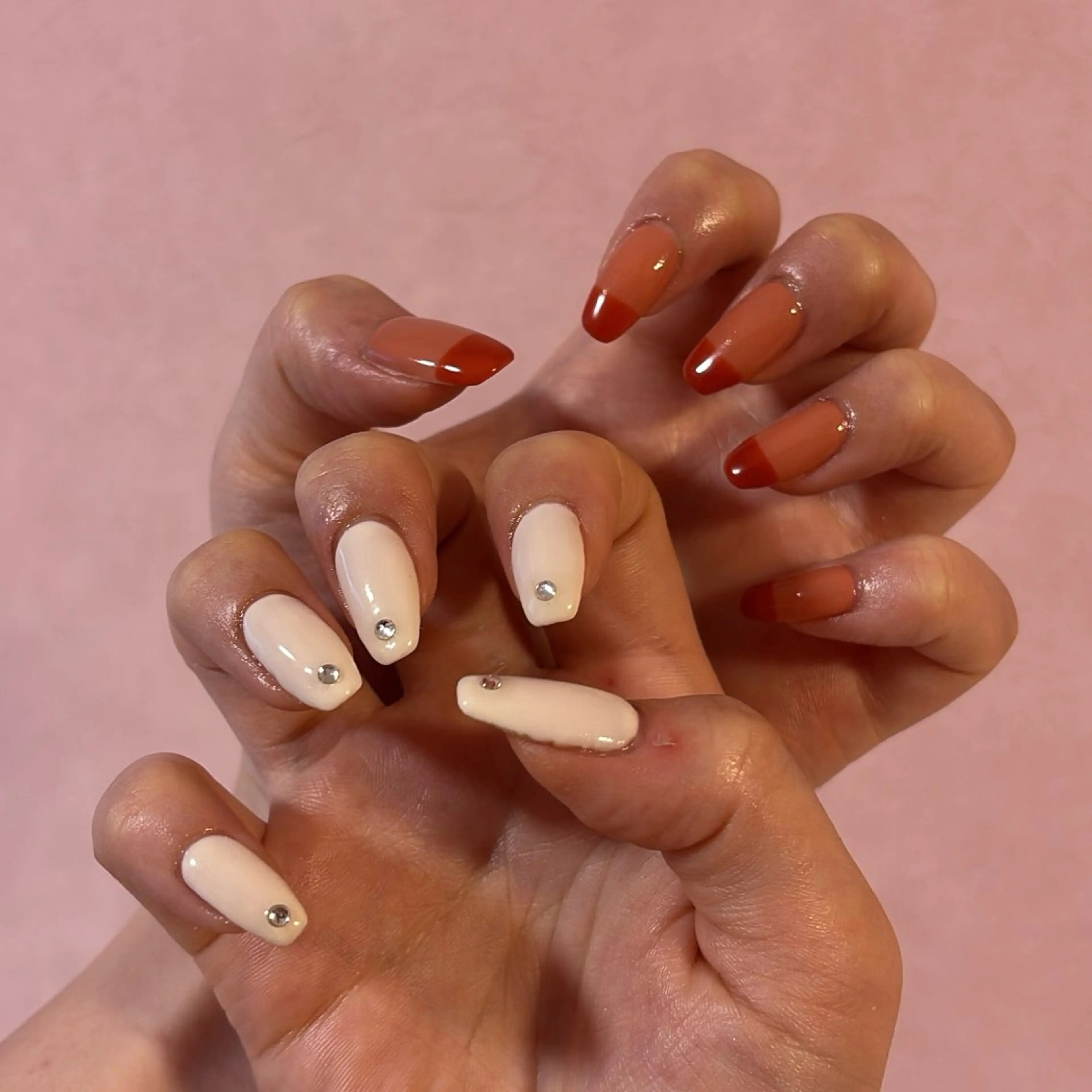 ネイル 卒業式 ハンドネイル すみる所属・すみる Hinataのネイルデザイン