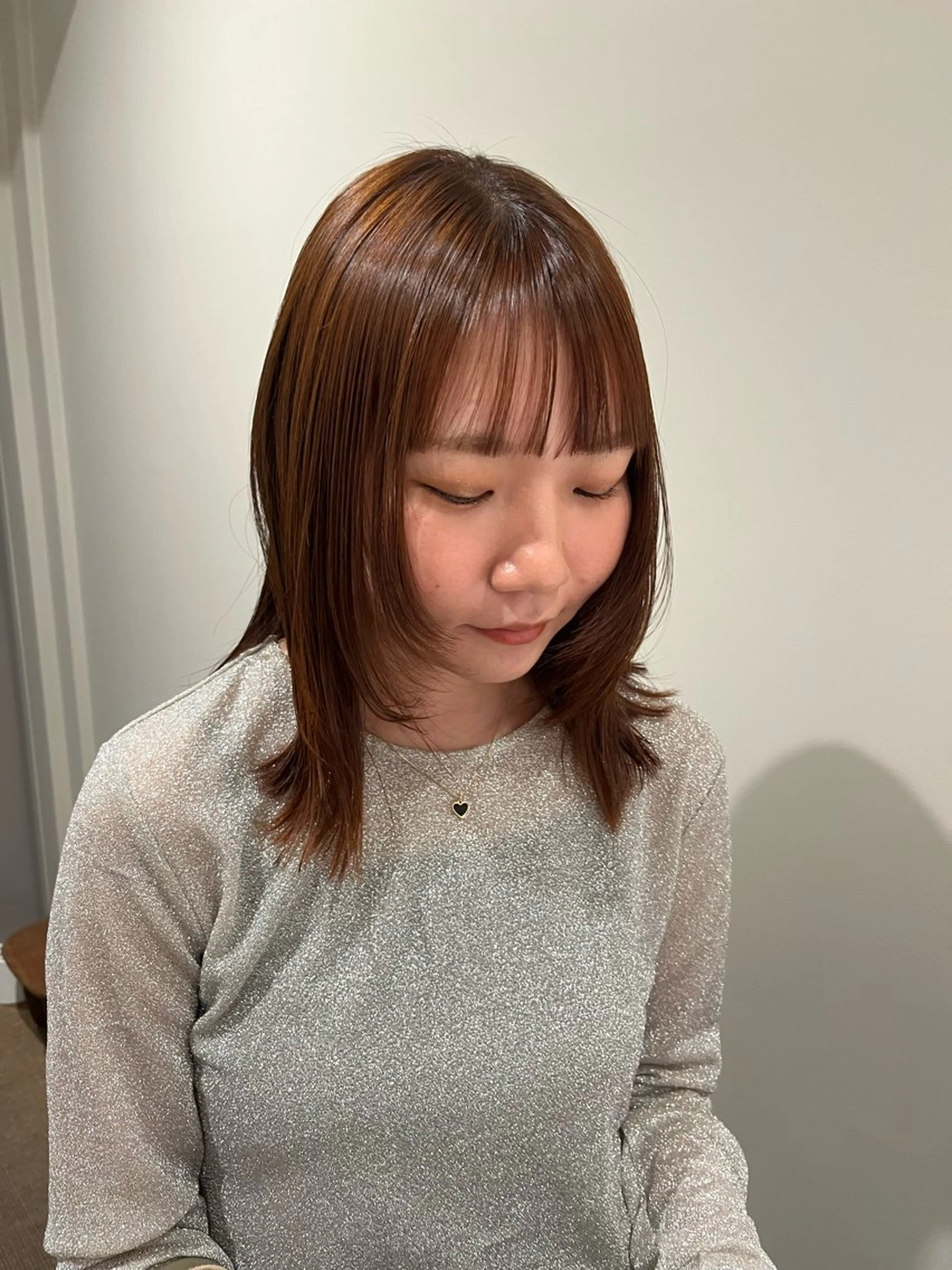 ミディアム カラー AMNESIA三軒茶屋所属・おがわ ともひさのヘアスタイル