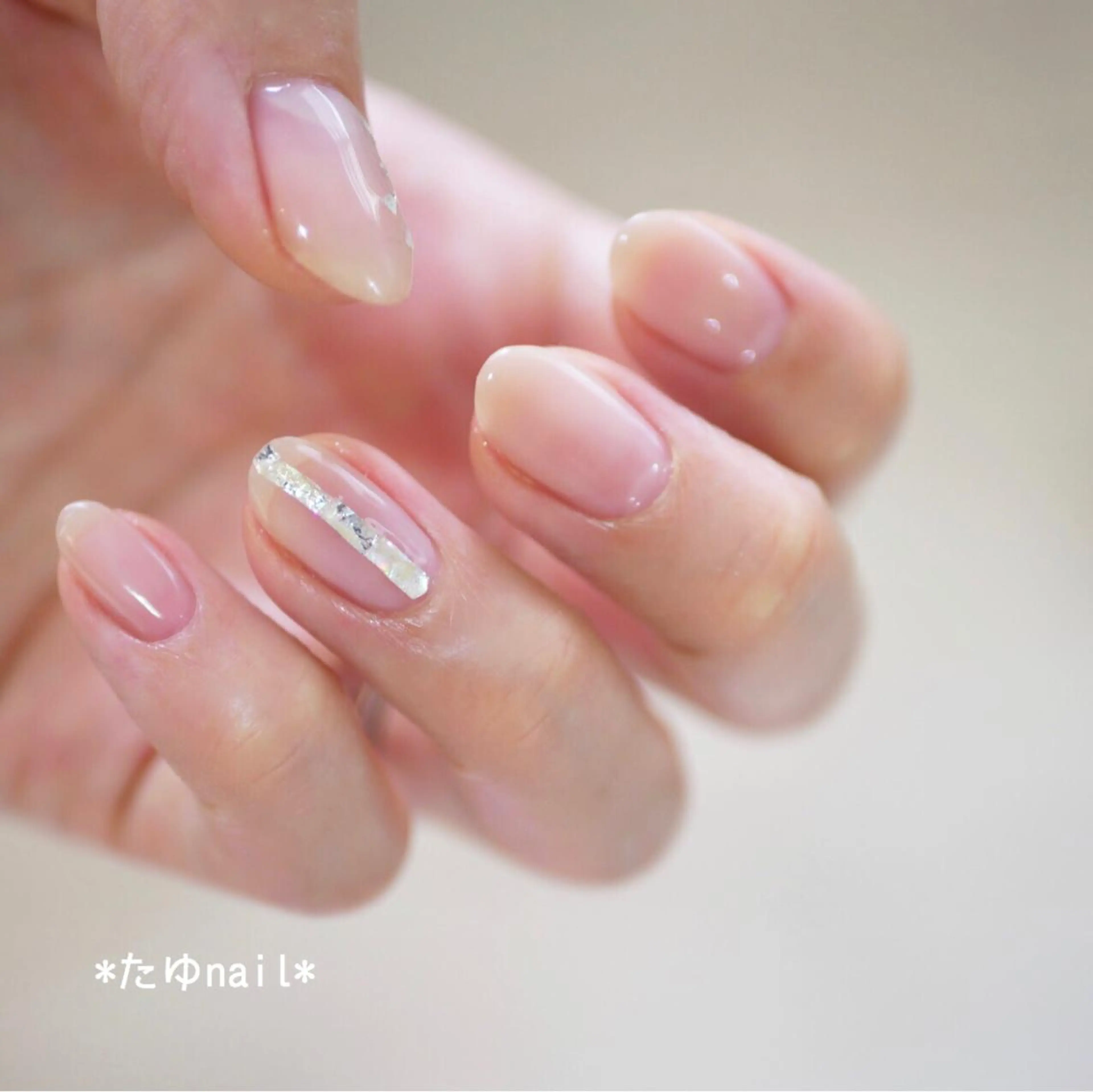 ネイル ハンドネイル ネイルサロン・ネイルスクール　たゆnail所属・ネイルサロン 【たゆnail】のネイルデザイン