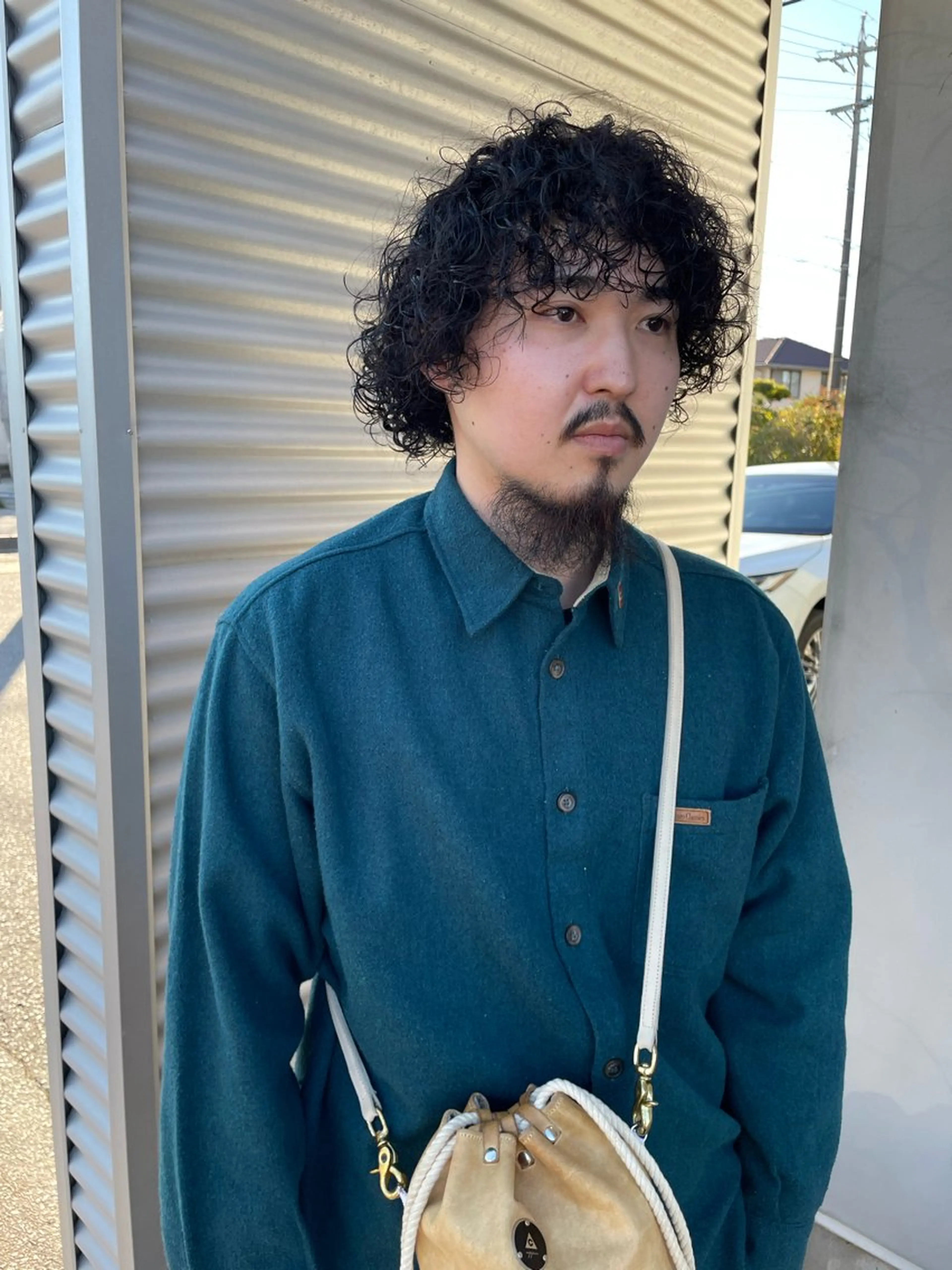 ミディアム パーマ メンズ メンズ🎱女性も歓迎 ✨🌵榊原崇文🌵のヘアスタイル