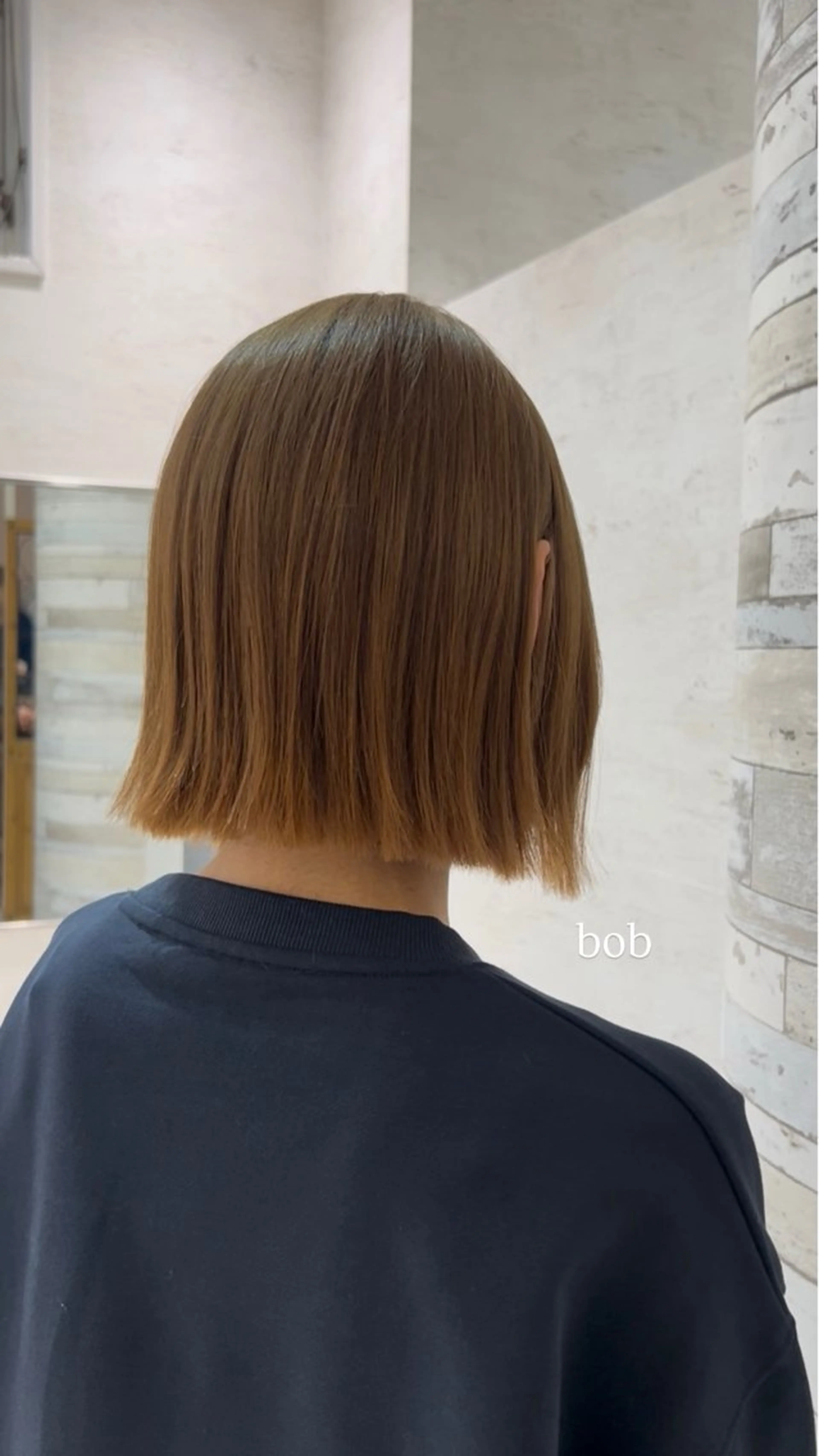 ショート ボブ 田中 千尋のヘアスタイル