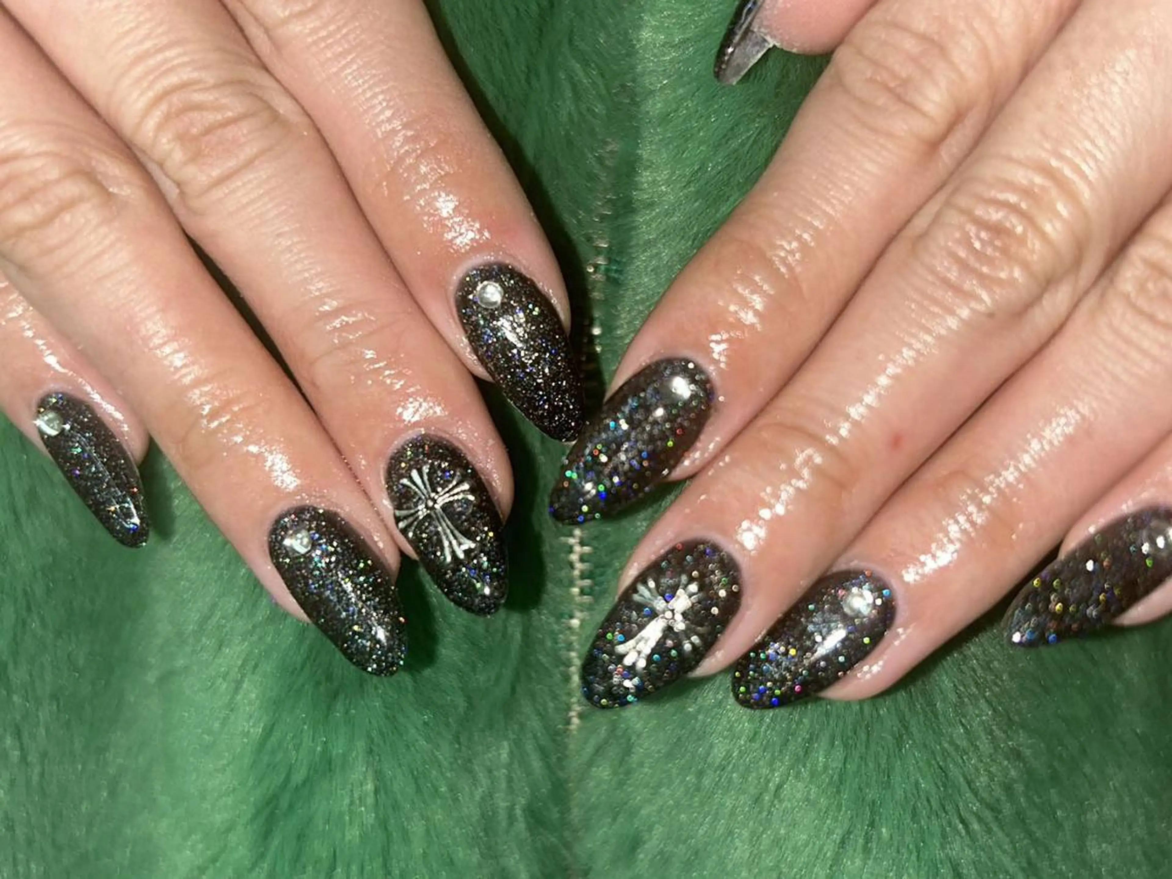 ネイル ハンドネイル 🦋y y Nail 🤍のネイルデザイン