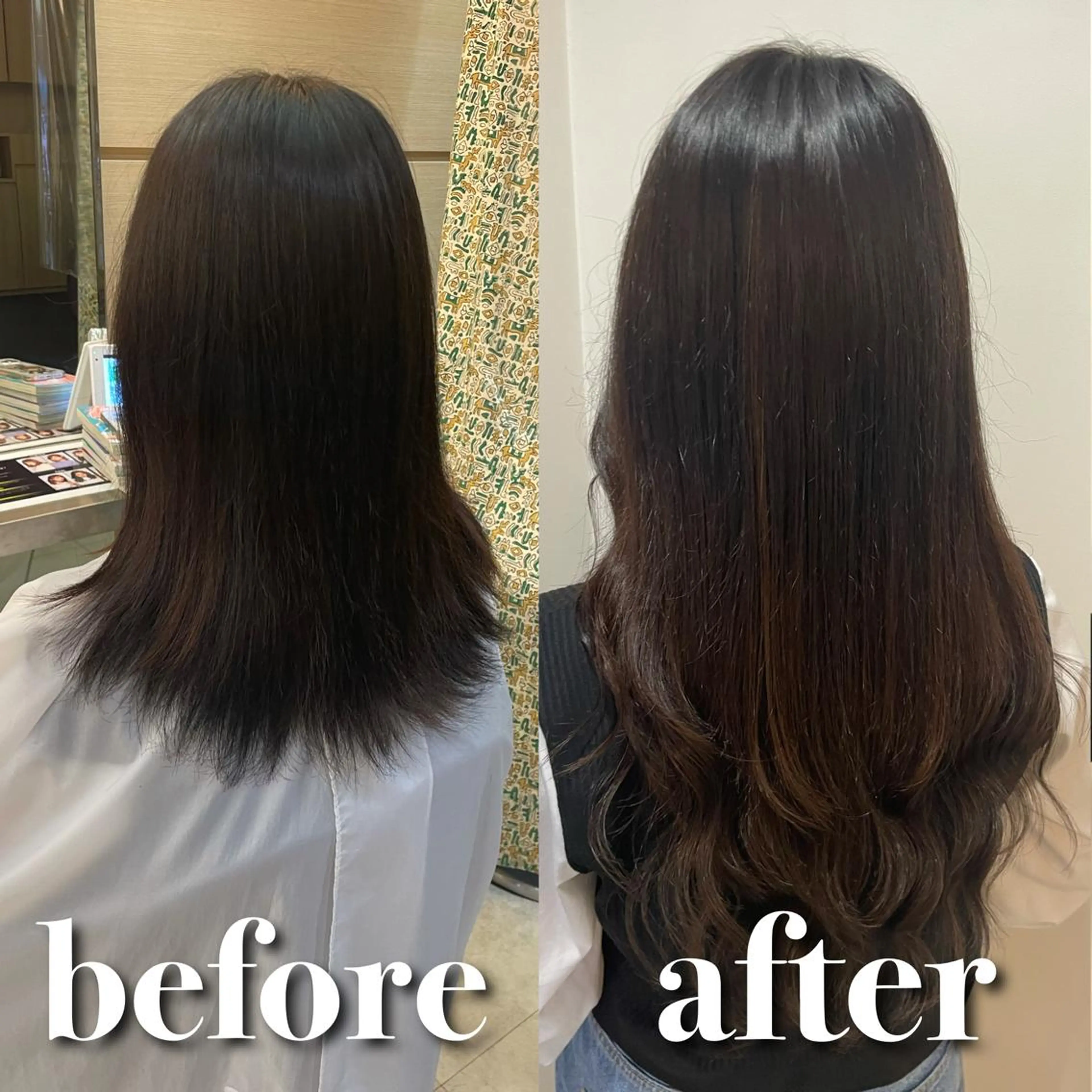 ロング シールエクステ エクステ シールエクステ/ 髪質改善💐yuuのヘアスタイル