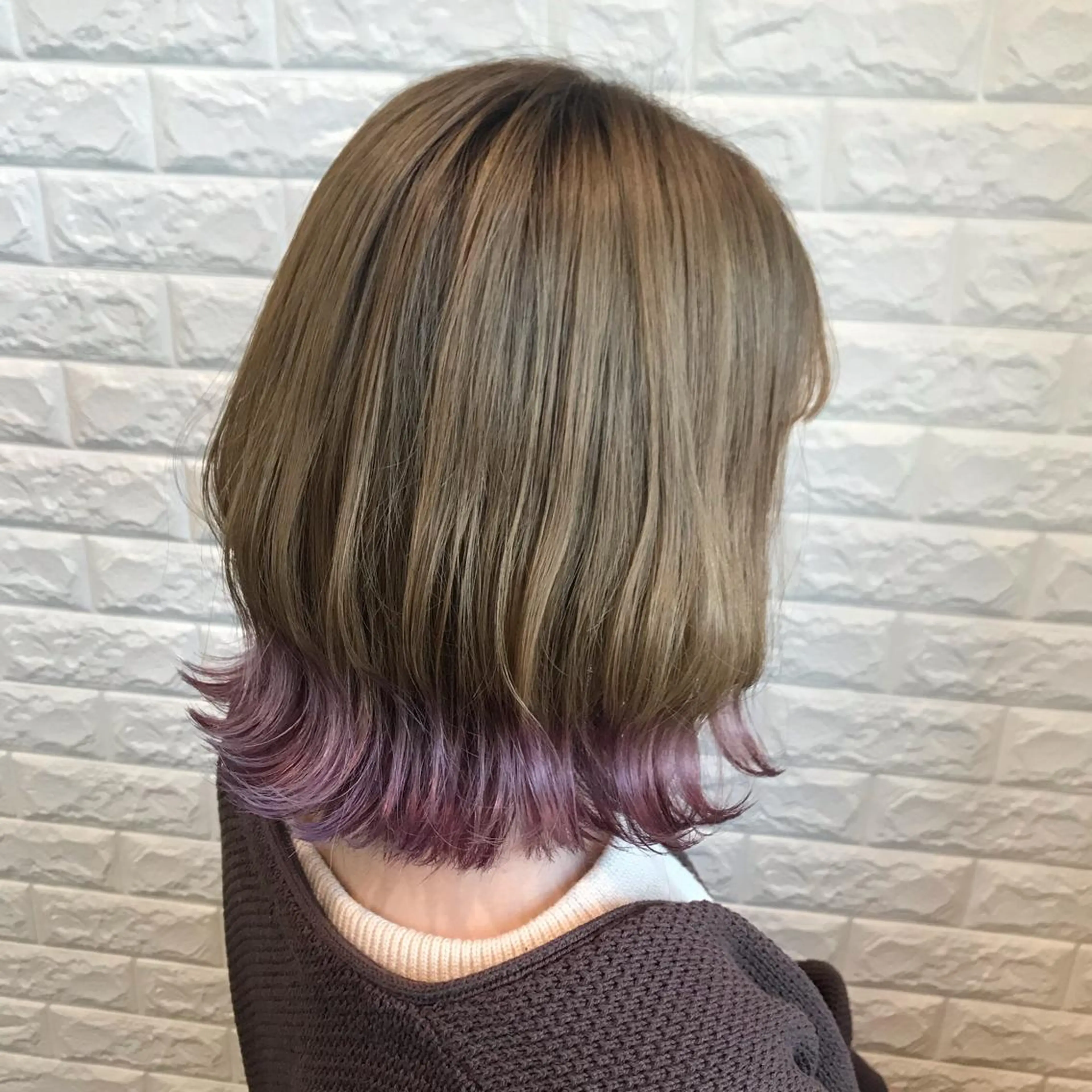 ミディアム カラー knock【ノック】所属・烏丸韓国ヘア🇰🇷 ayaka🎀のヘアスタイル