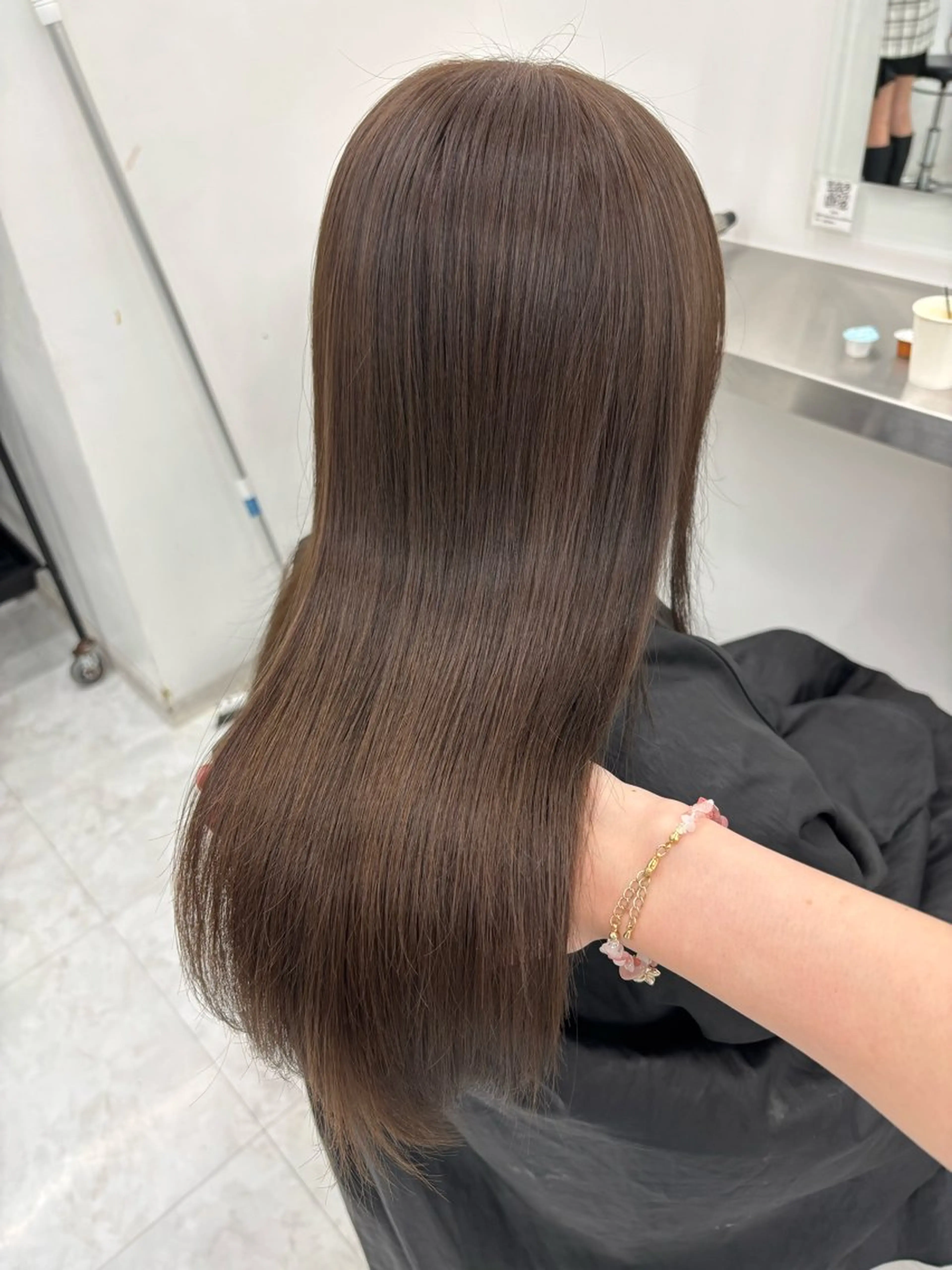 カラー ヘアカラー Wカラー/暖色/べ ージュりく©︎🐝のヘアスタイル