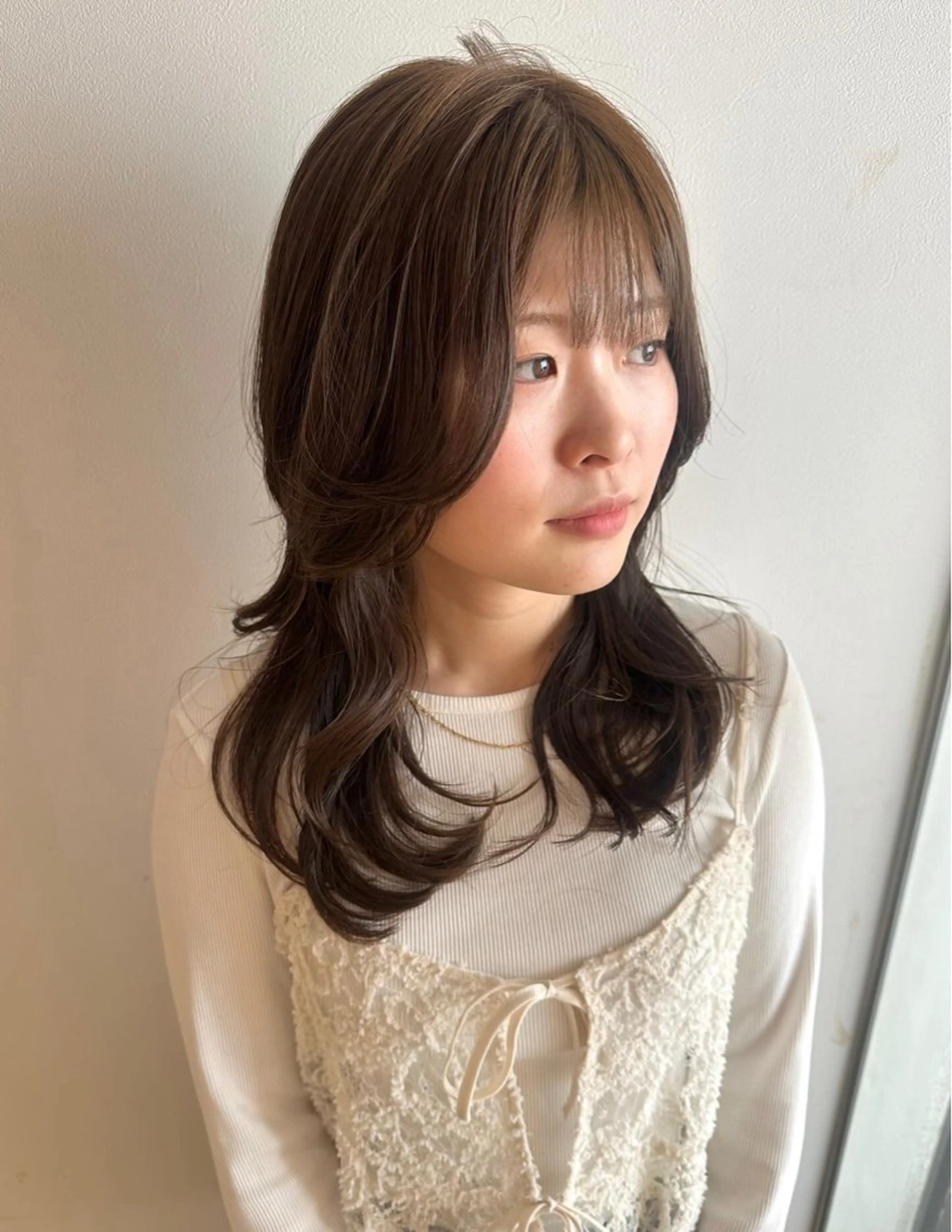 ロング レイヤーカット カット ヘアカラー トリートメント ACCA所属・和泉府中美容室 YUMEのヘアスタイル