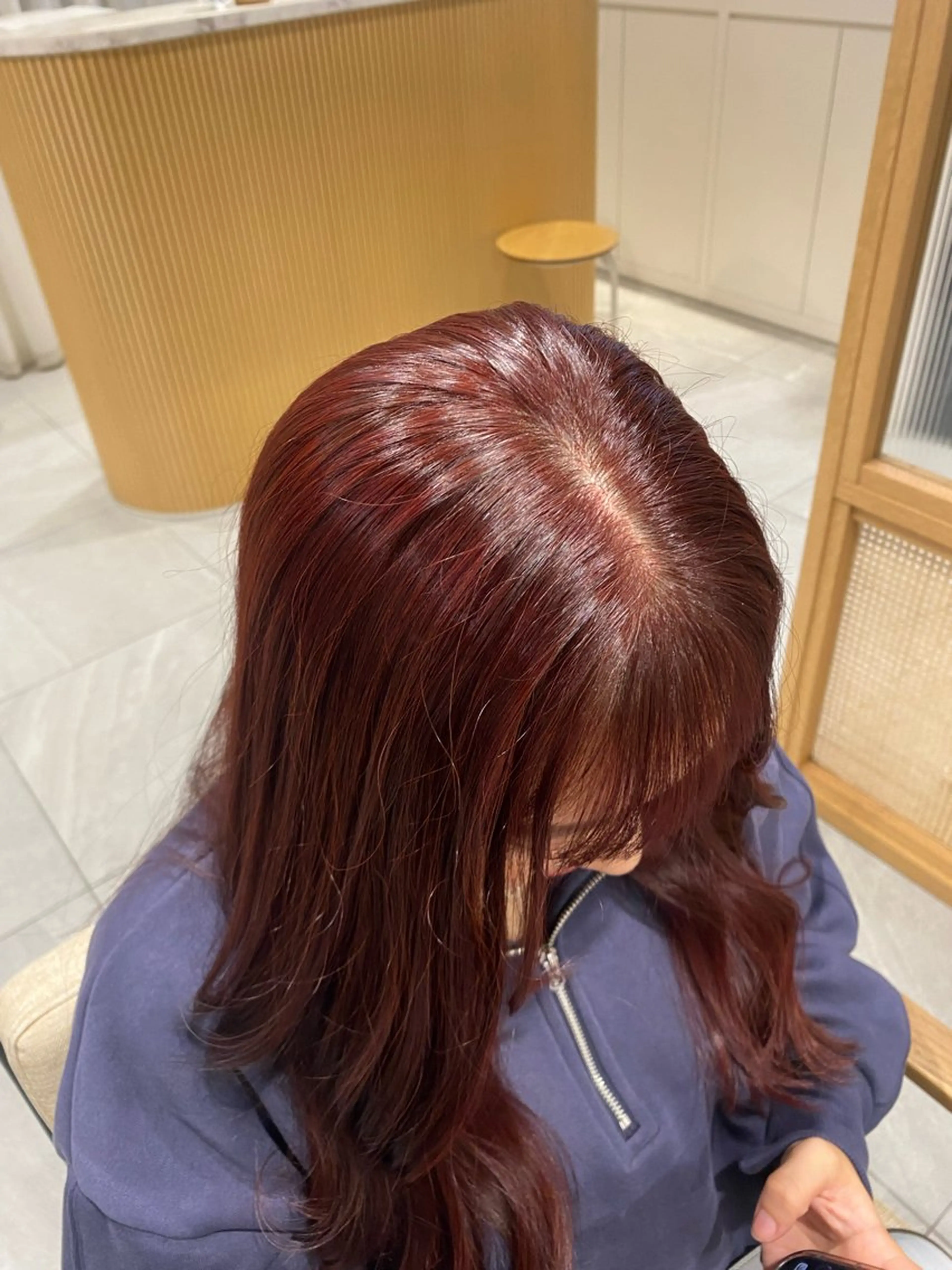 ロング ショート/ボブ/顔周 りレイヤー/RINAのヘアスタイル