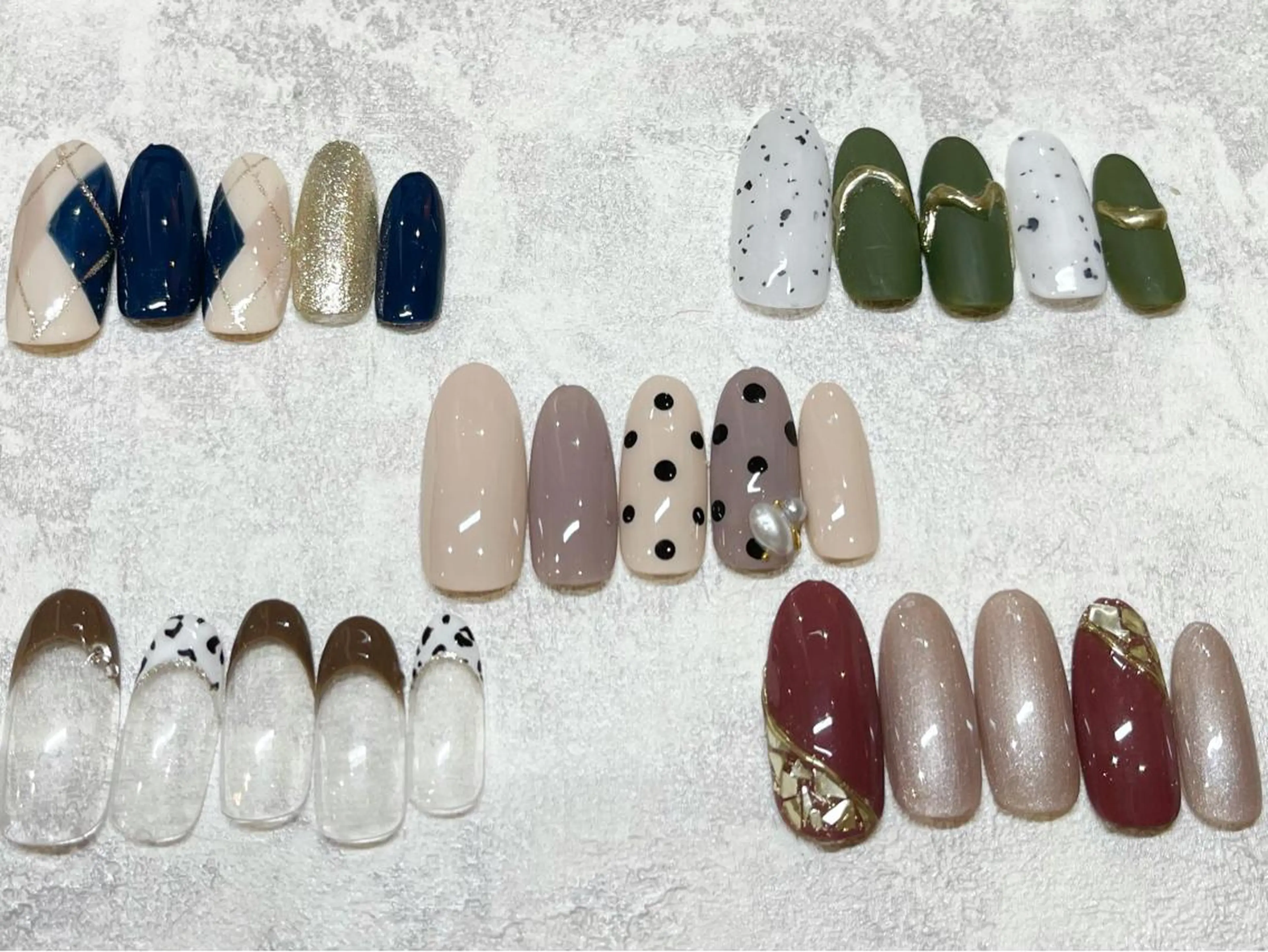 ネイル ハンドネイル 高尾 梨花のネイルデザイン