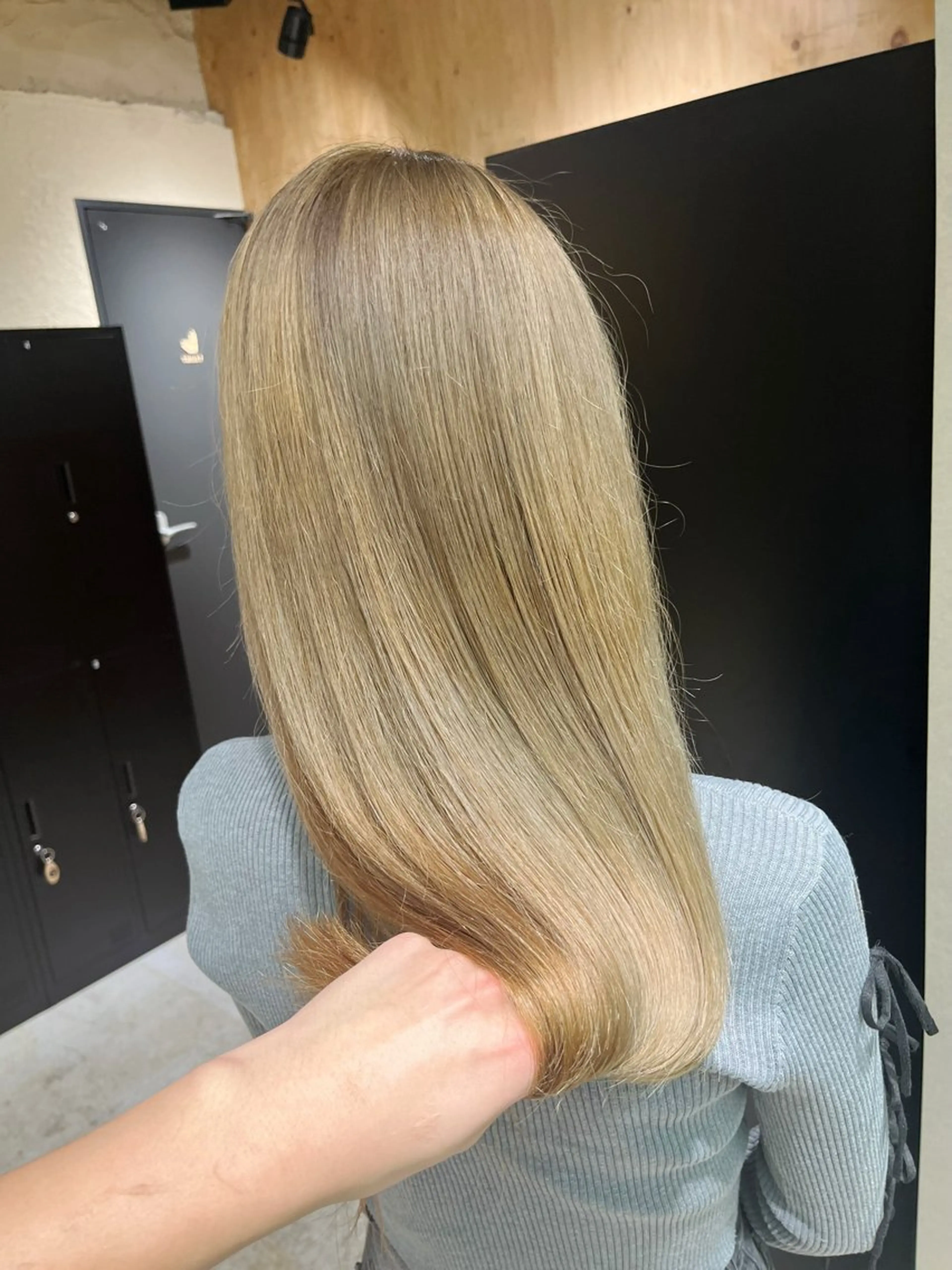 セミロング ヘアカラー トリートメント 🏅EIGHT難波/ 【店長】タモツのヘアスタイル