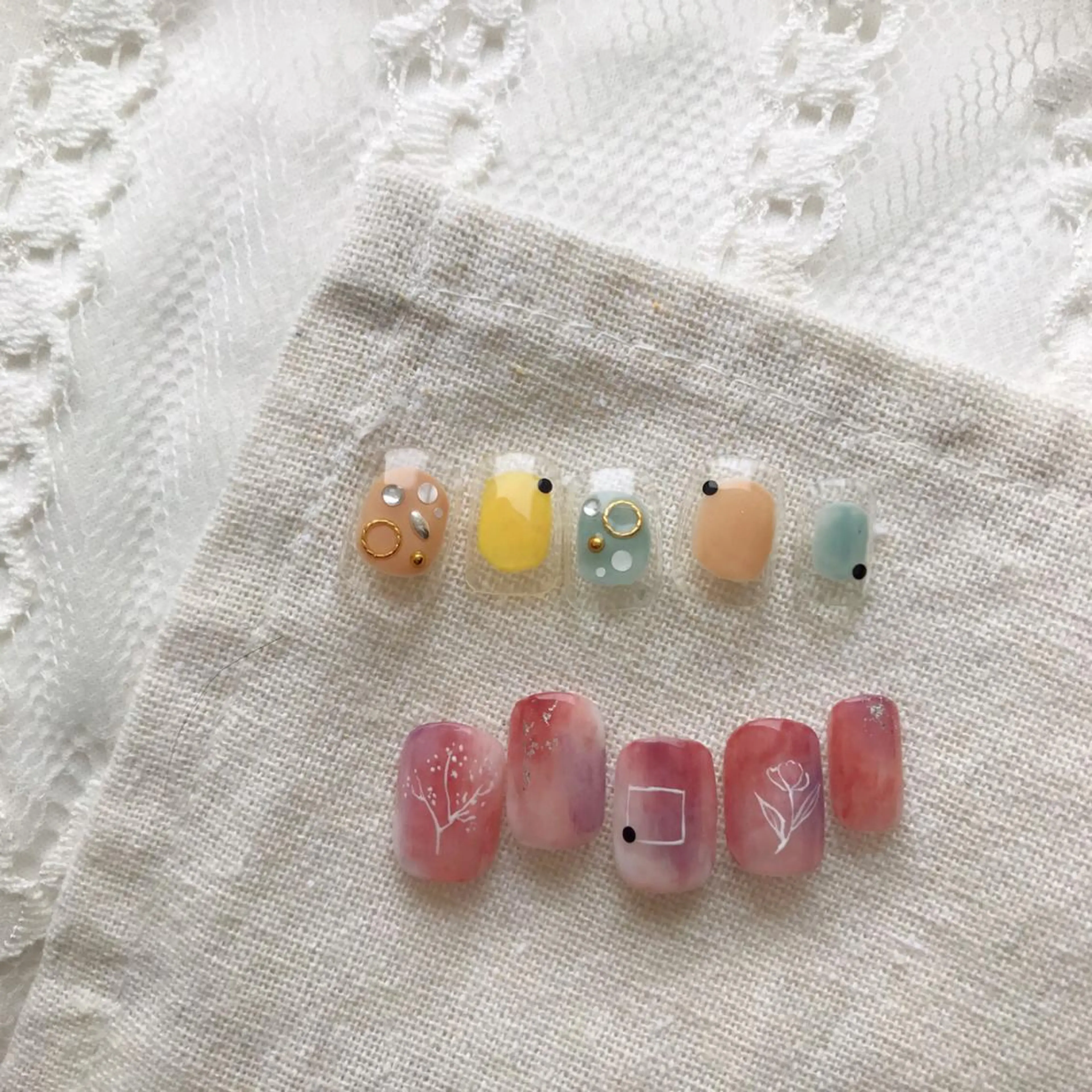 ネイル ショートネイル. Home sweetのネイルデザイン