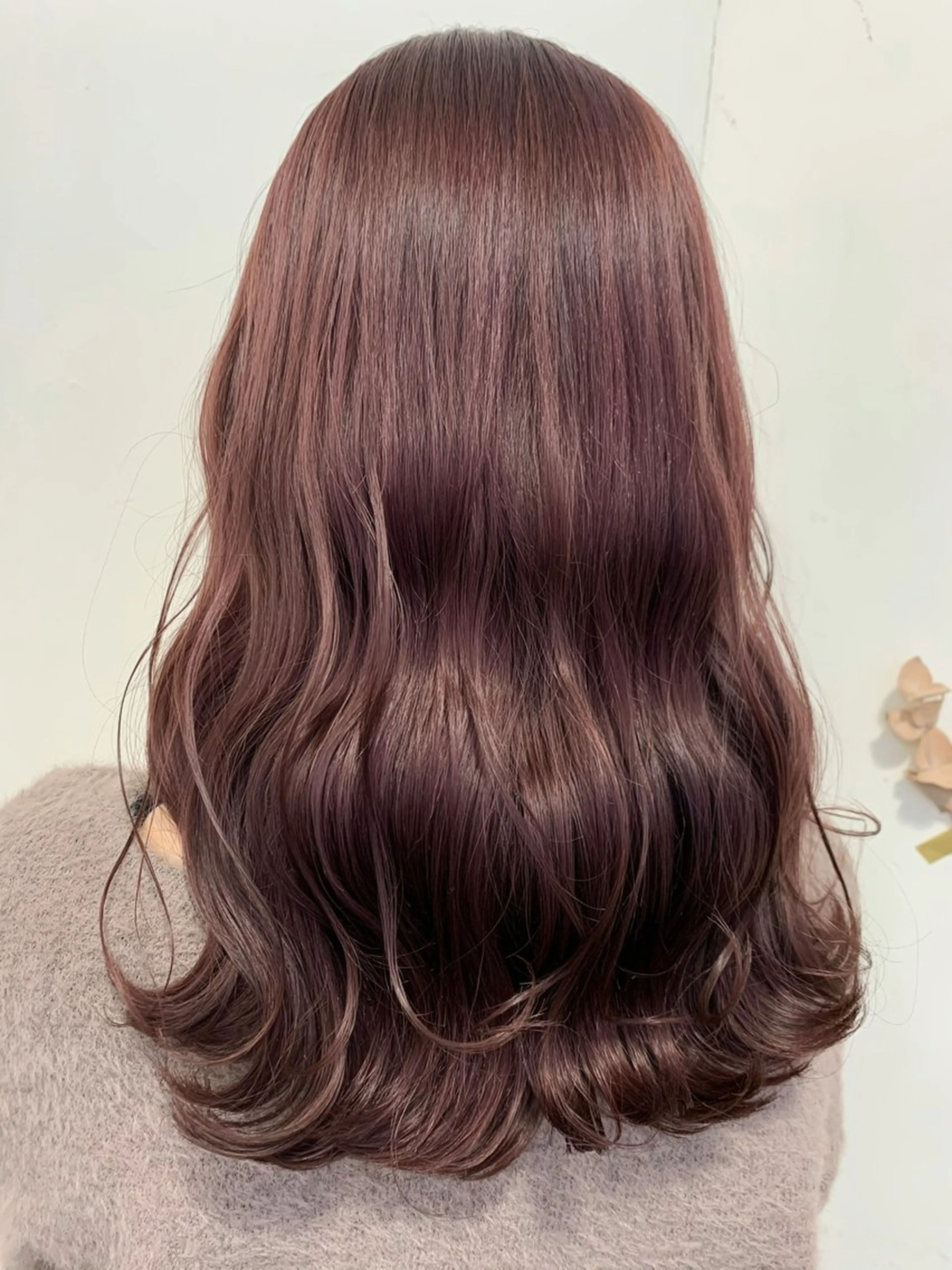 ロング ヘアカラー ヘッドスパ モデル募集🌷/ 艶カラー/大谷李緒奈のヘアスタイル