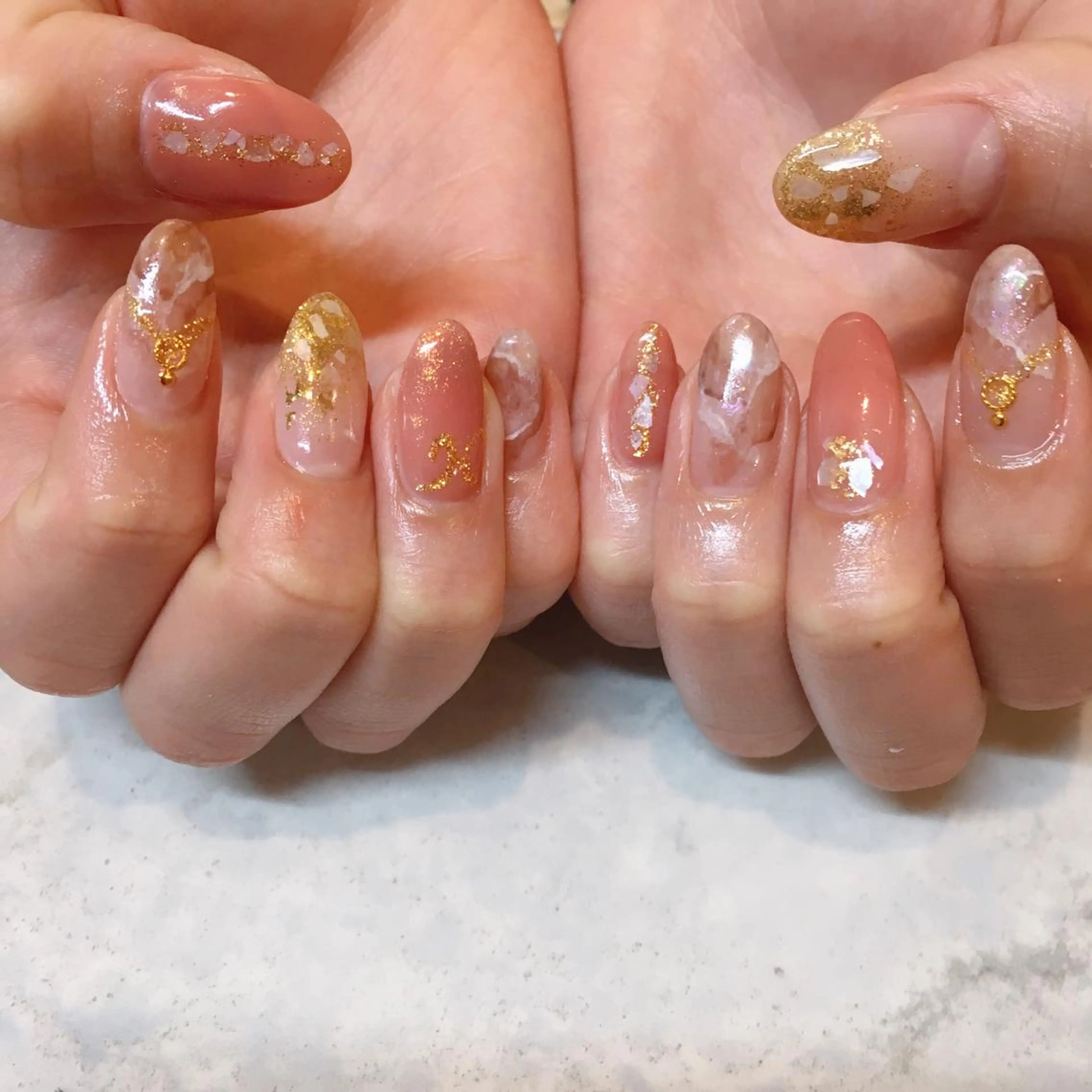 ネイル 持ち込み M O M Oのネイルデザイン