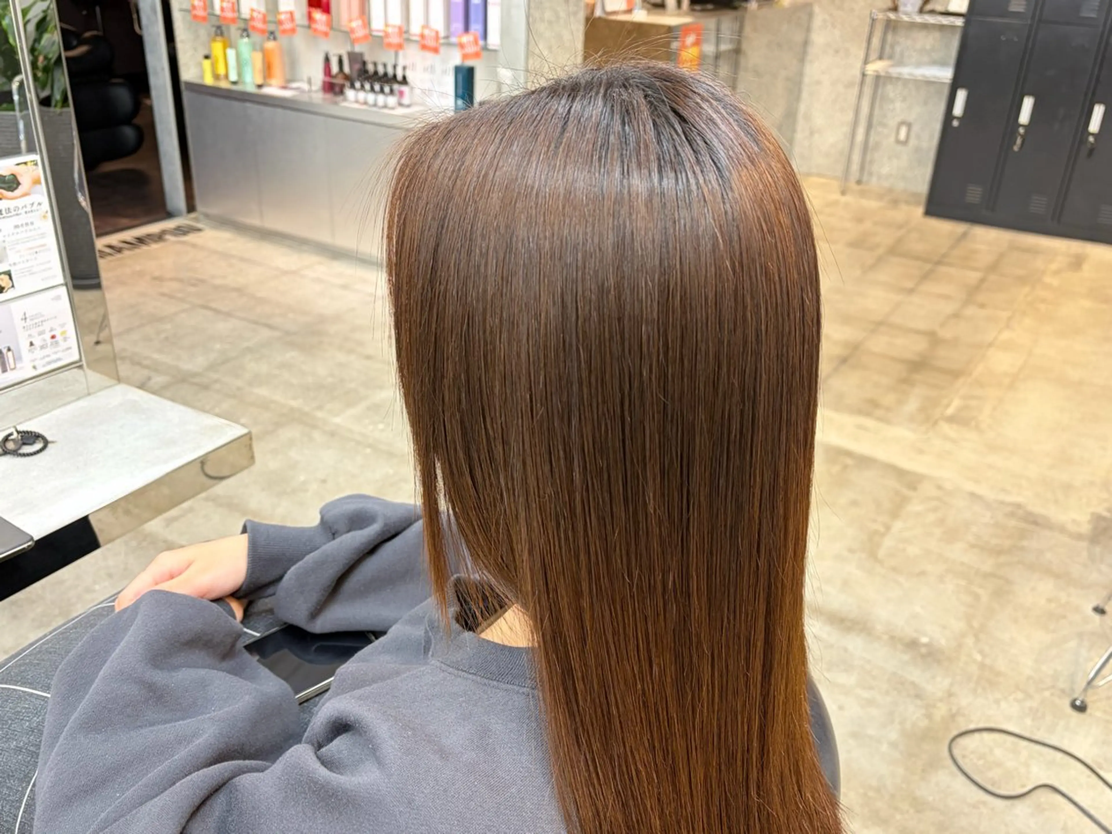 パーマ 縮毛矯正 縮毛矯正/ 豊島怜のヘアスタイル