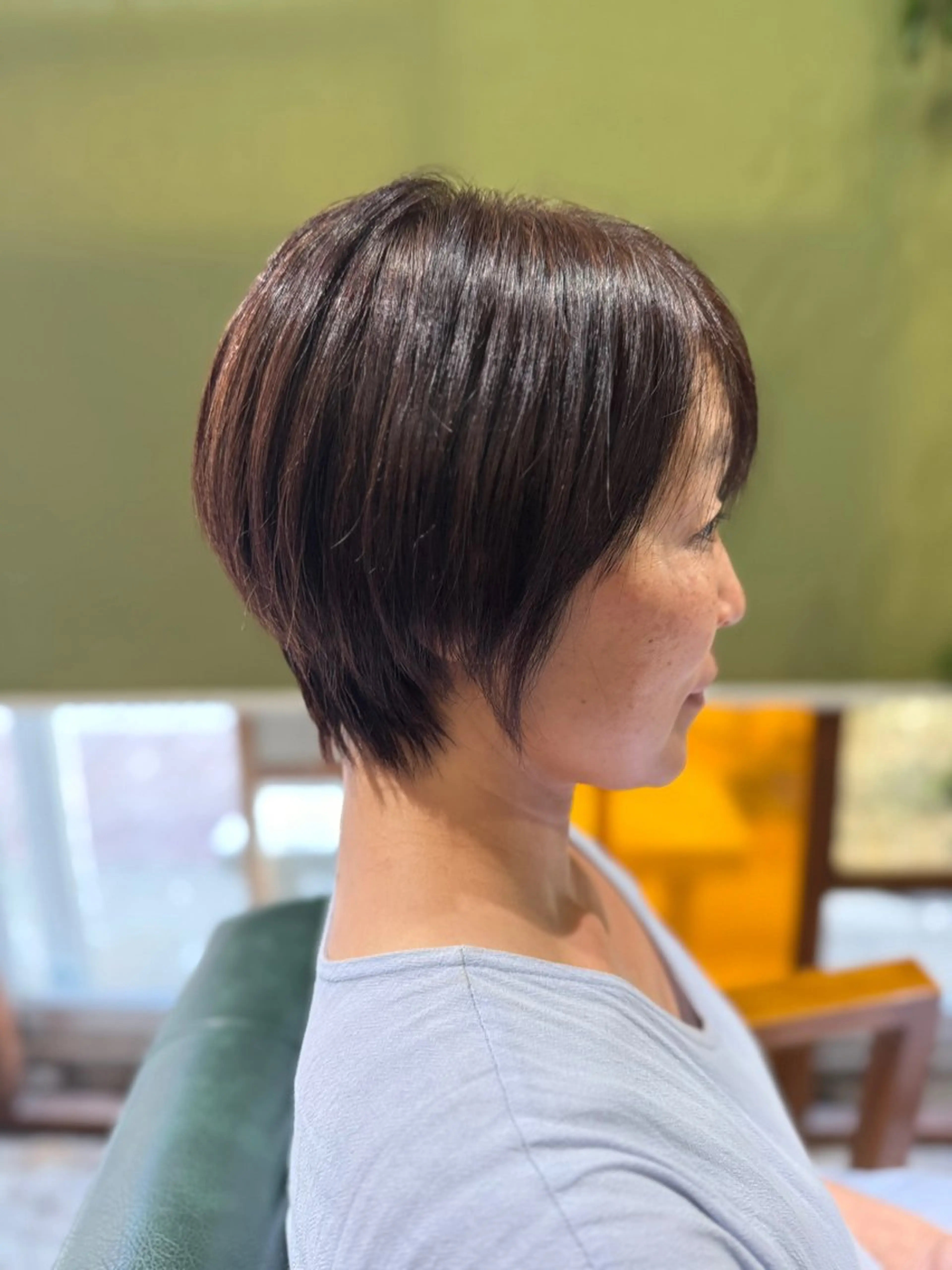 ショート ショートボブ ボブ ショートヘア カット Cadre新小岩🫧 栗原葵のヘアスタイル