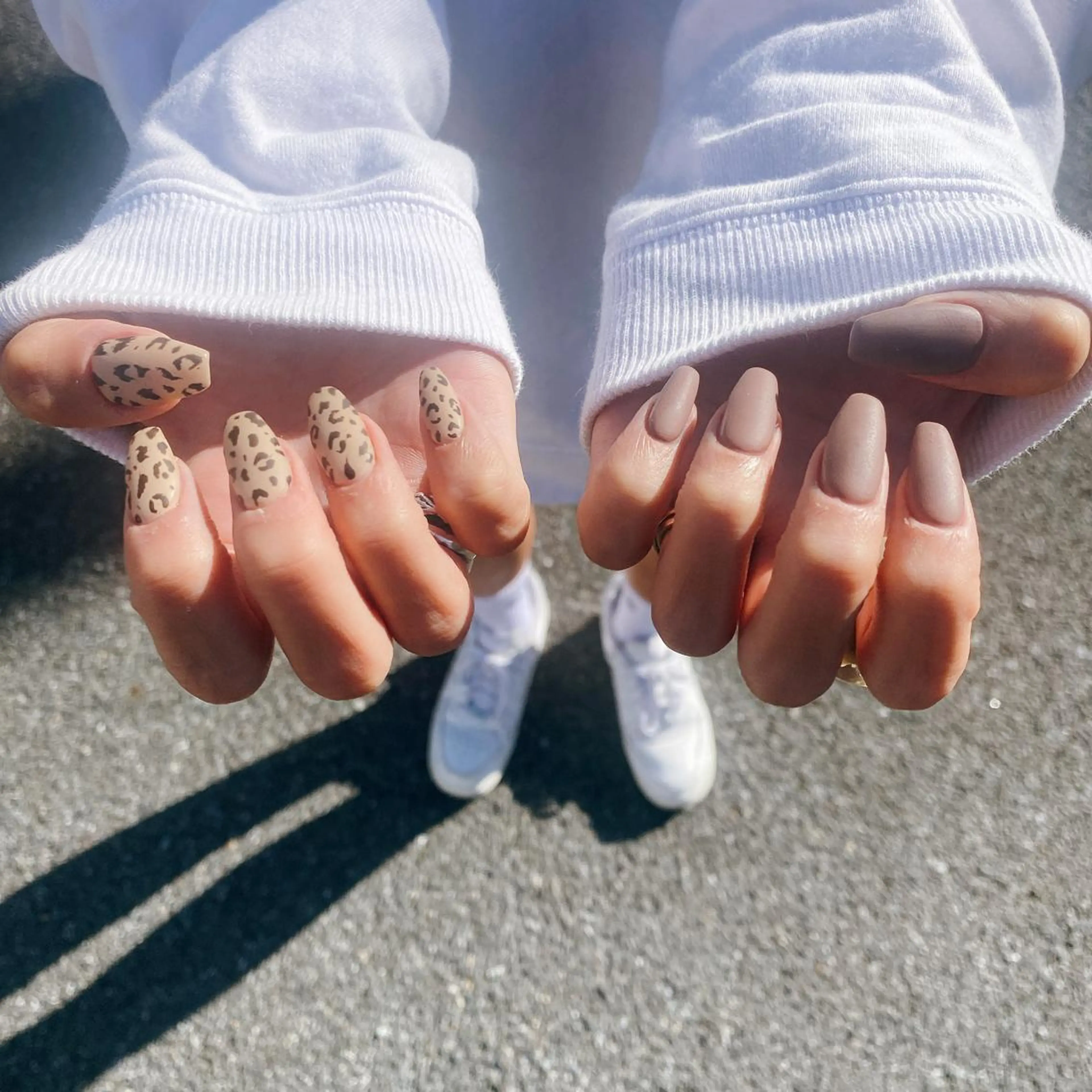 アシンメトリーネイル💅(オフ込み)の写真