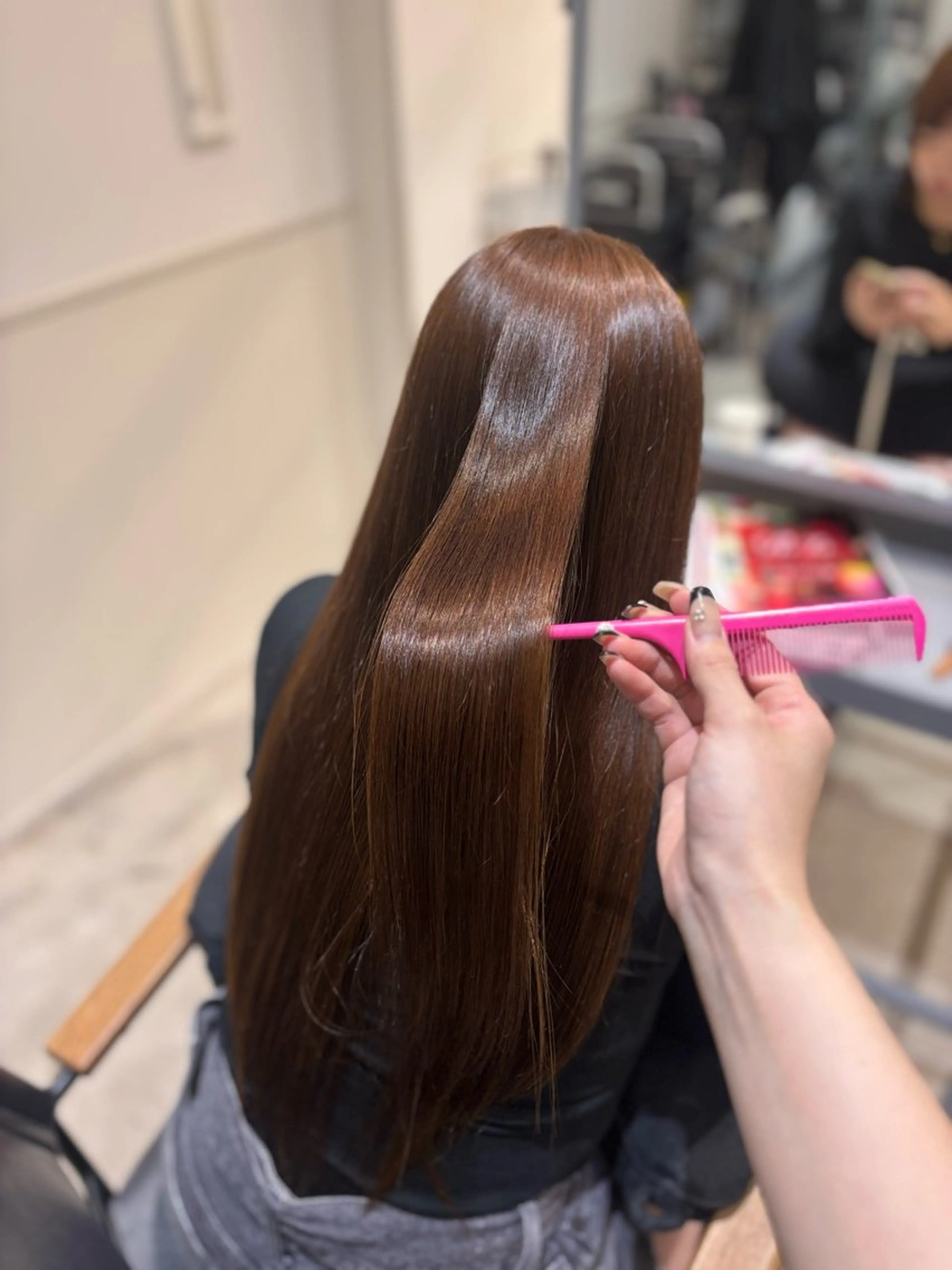 🎀縮毛矯正＋カット[梅雨の時期大活躍☔️⭐️]の写真