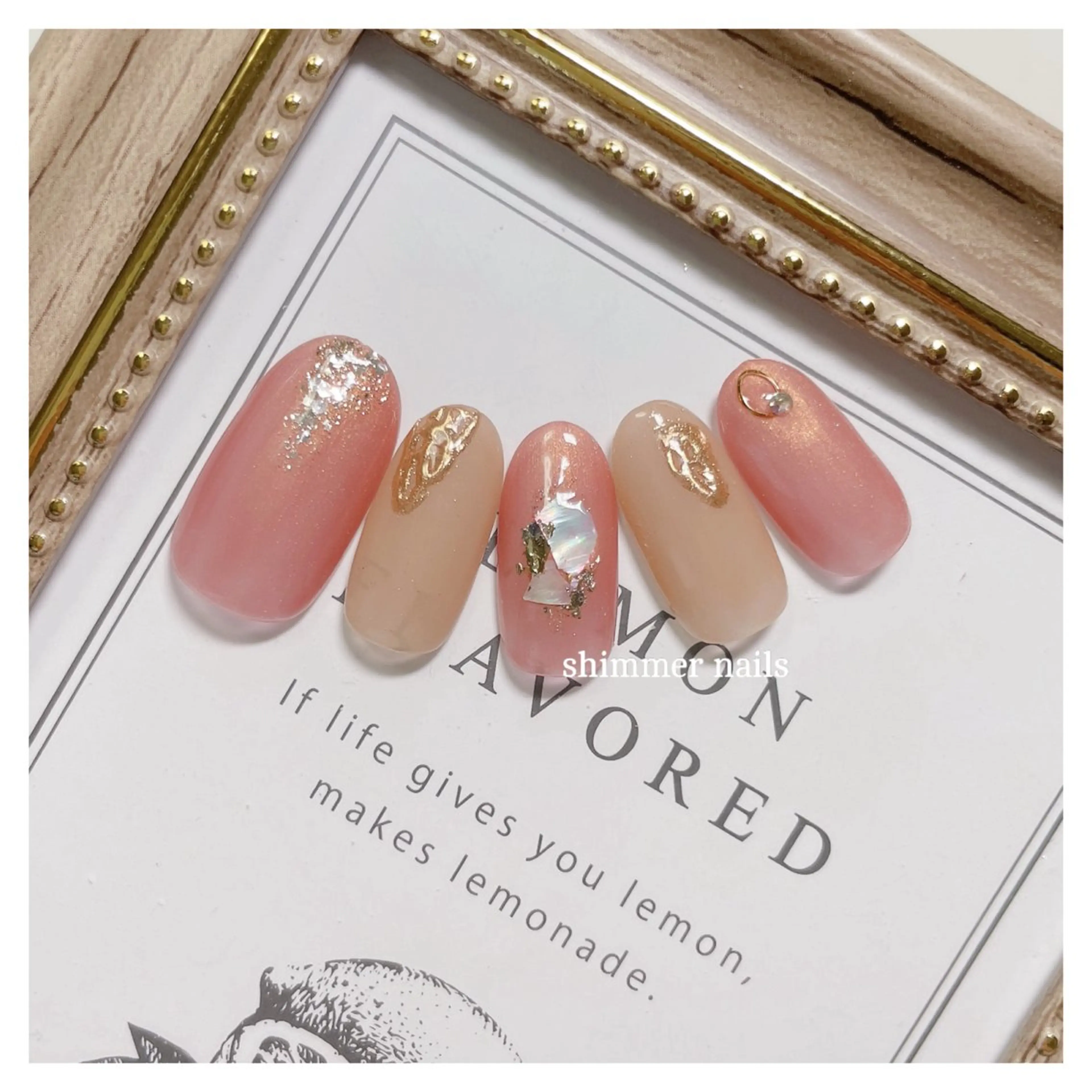 ネイル shimmer nailsのネイルデザイン