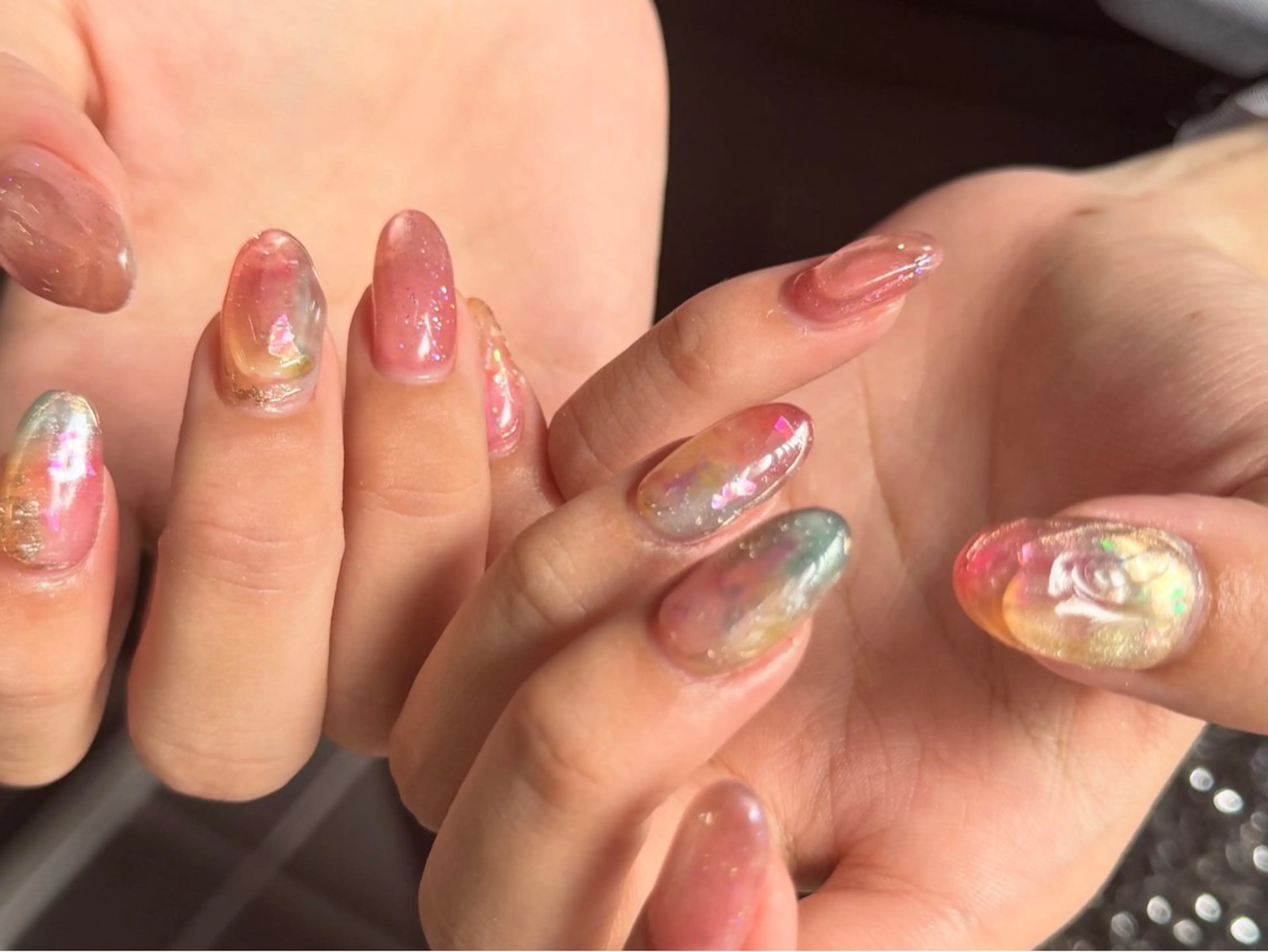 ショート 小川 柚香のネイルデザイン