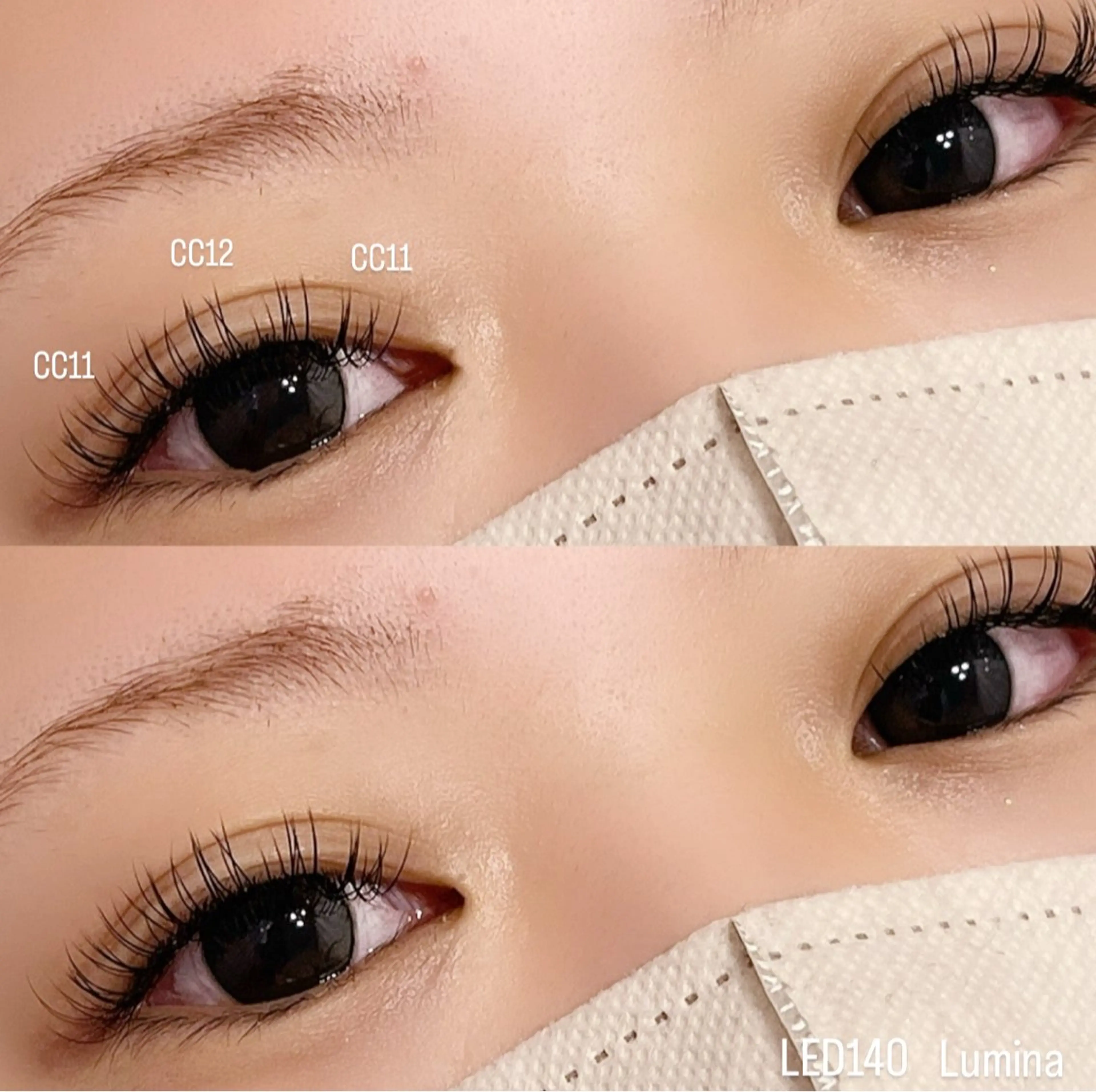 マツエク・マツパ Lumina Fuyumiのマツエク・マツパデザイン