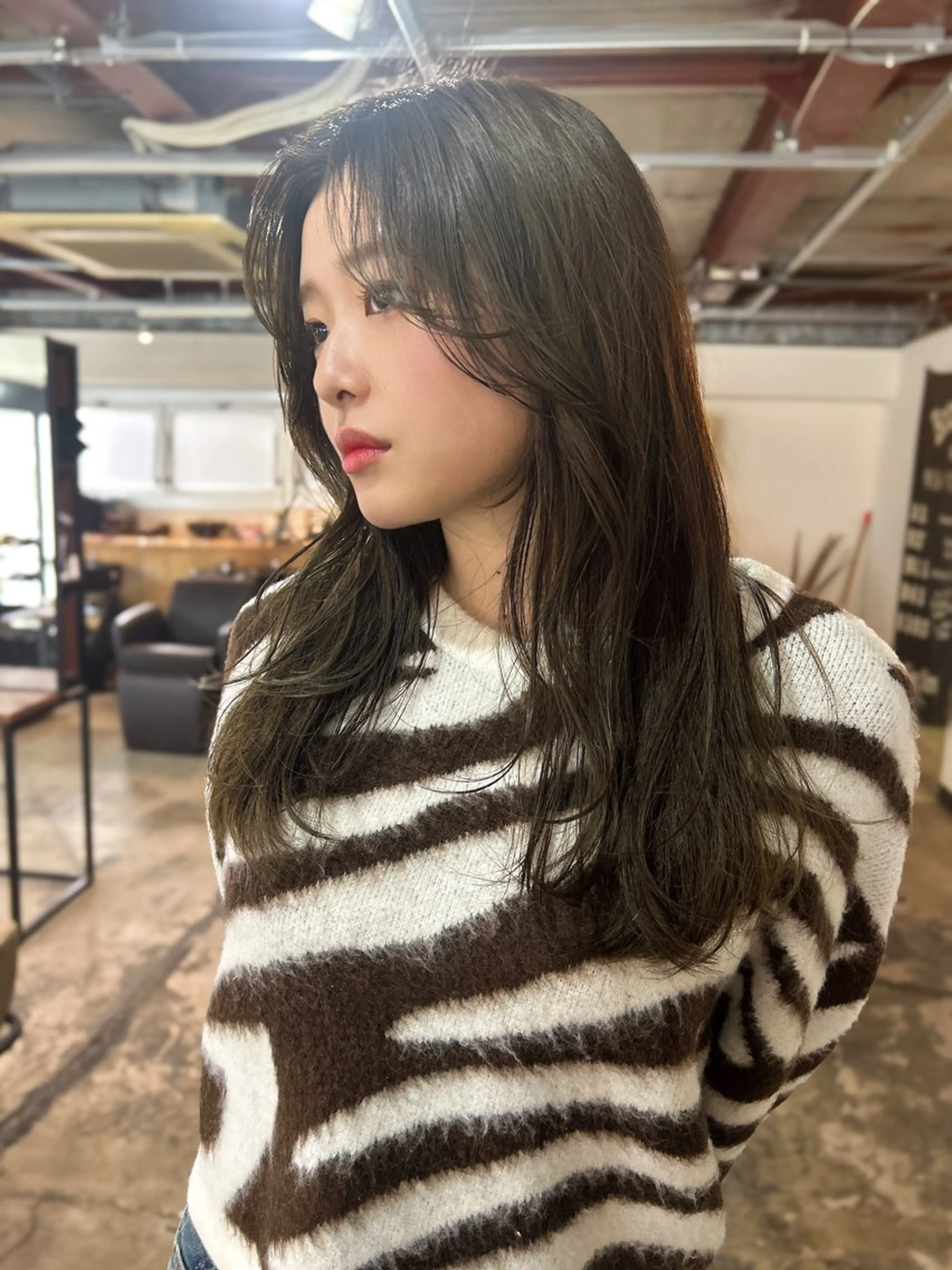 🌟ミニモ学割&U23限定🌟前髪・顔周りカット➕ブリーチなしダブルカラー➕1stepトリートメント🌈の写真