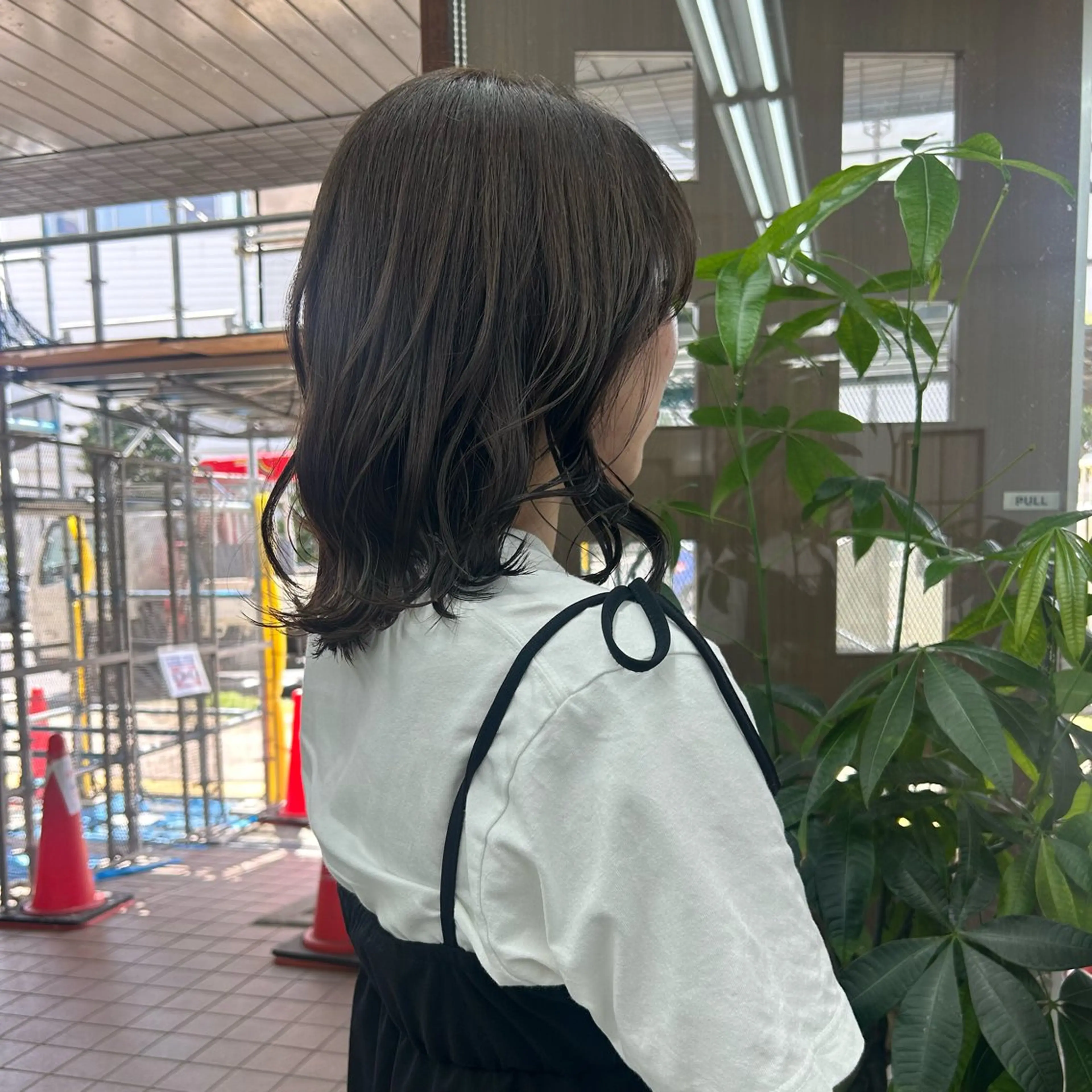 ミディアム ダブルカラー/韓国 ヘア/さわのあかねのヘアスタイル
